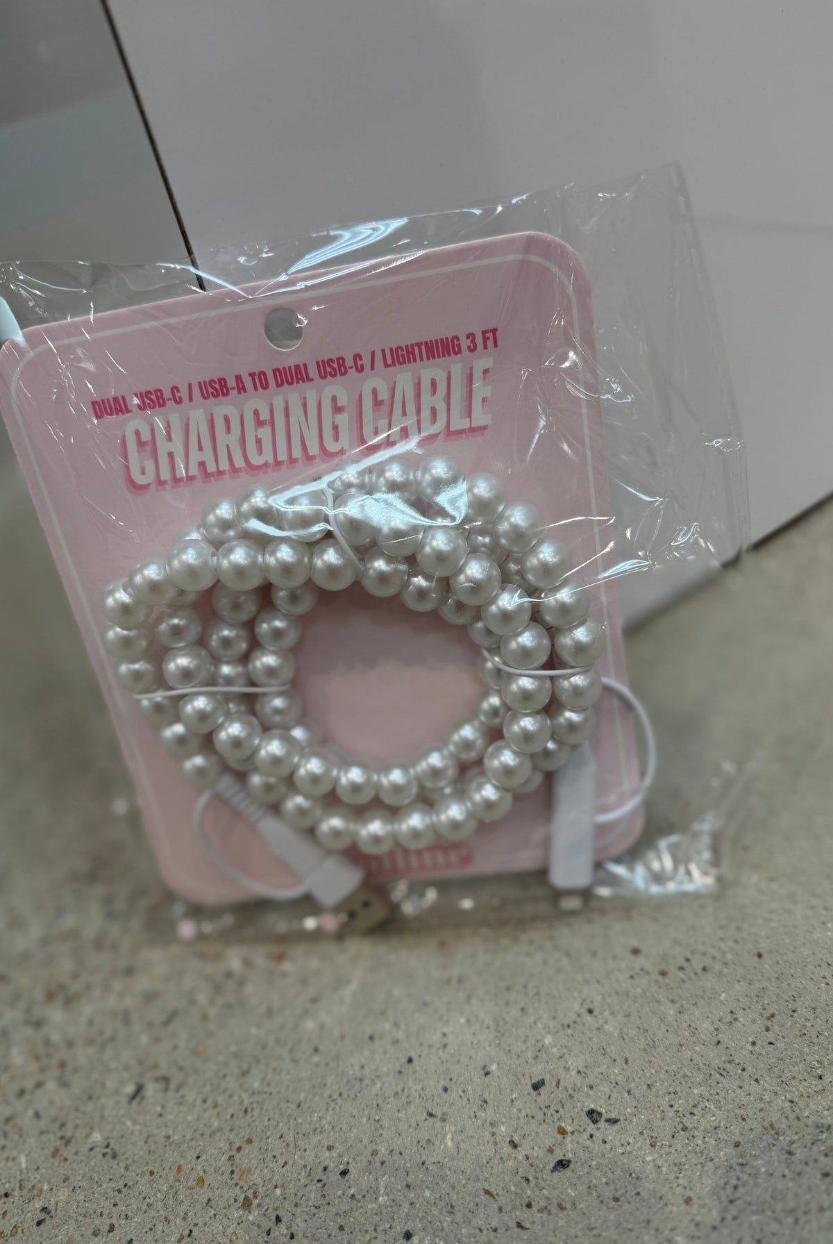 Pearl Phone Charger-Presales-Dear Me Southern Boutique, located in DeRidder, Louisiana