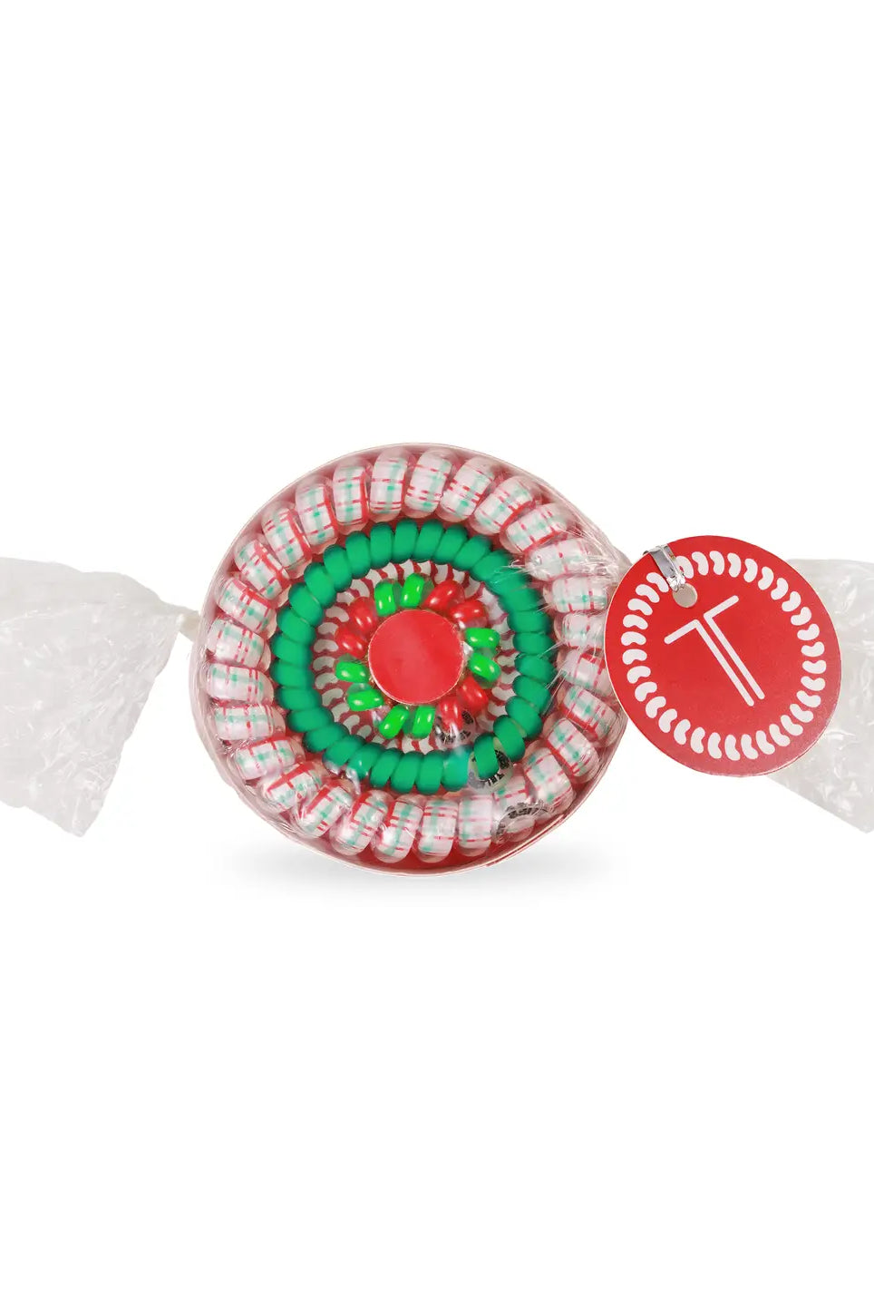 Peppermint Coil Hair Tie Gift Set-Hair Clips-Dear Me Southern Boutique, located in DeRidder, Louisiana