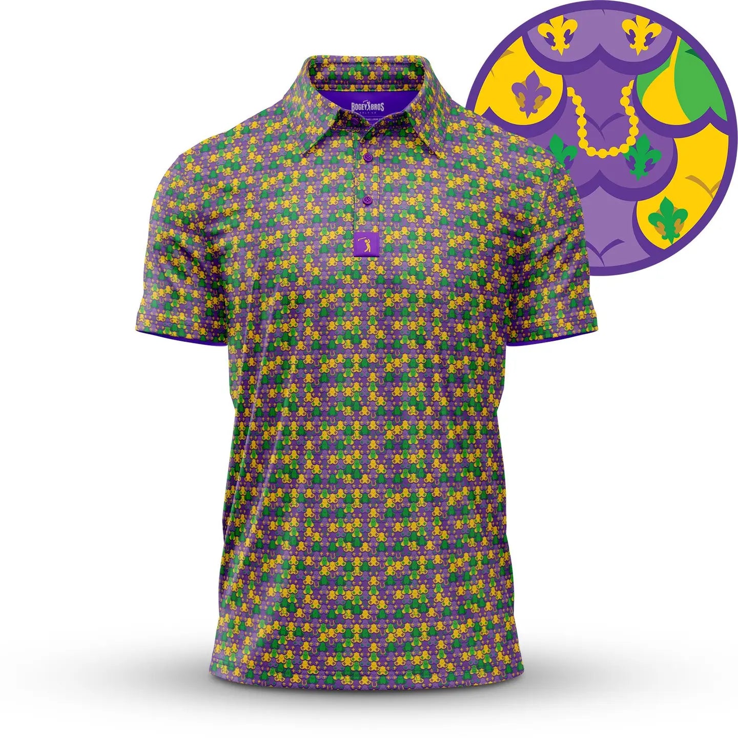 Phat Tuesday Polo-Dear Me Southern Boutique, located in DeRidder, Louisiana