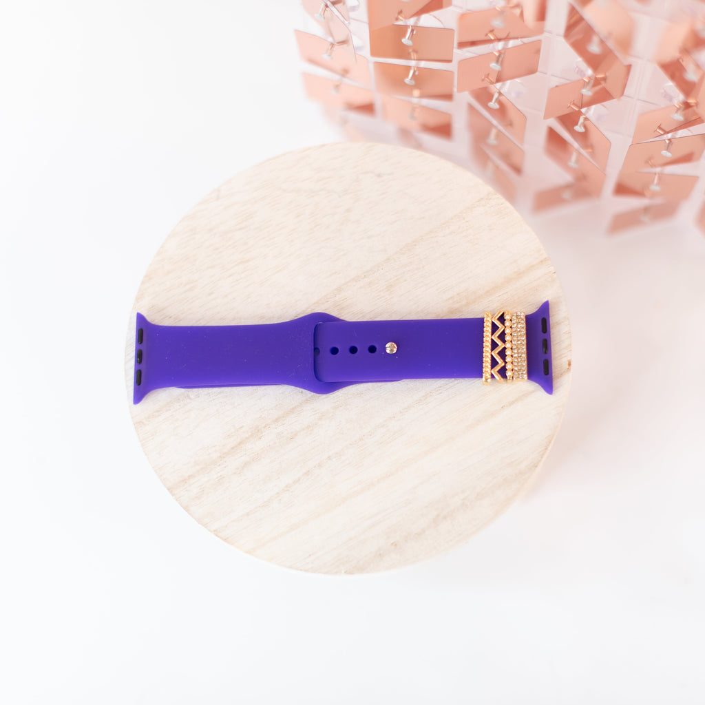 Purple Bling Watch Band-watch band-Dear Me Southern Boutique, located in DeRidder, Louisiana