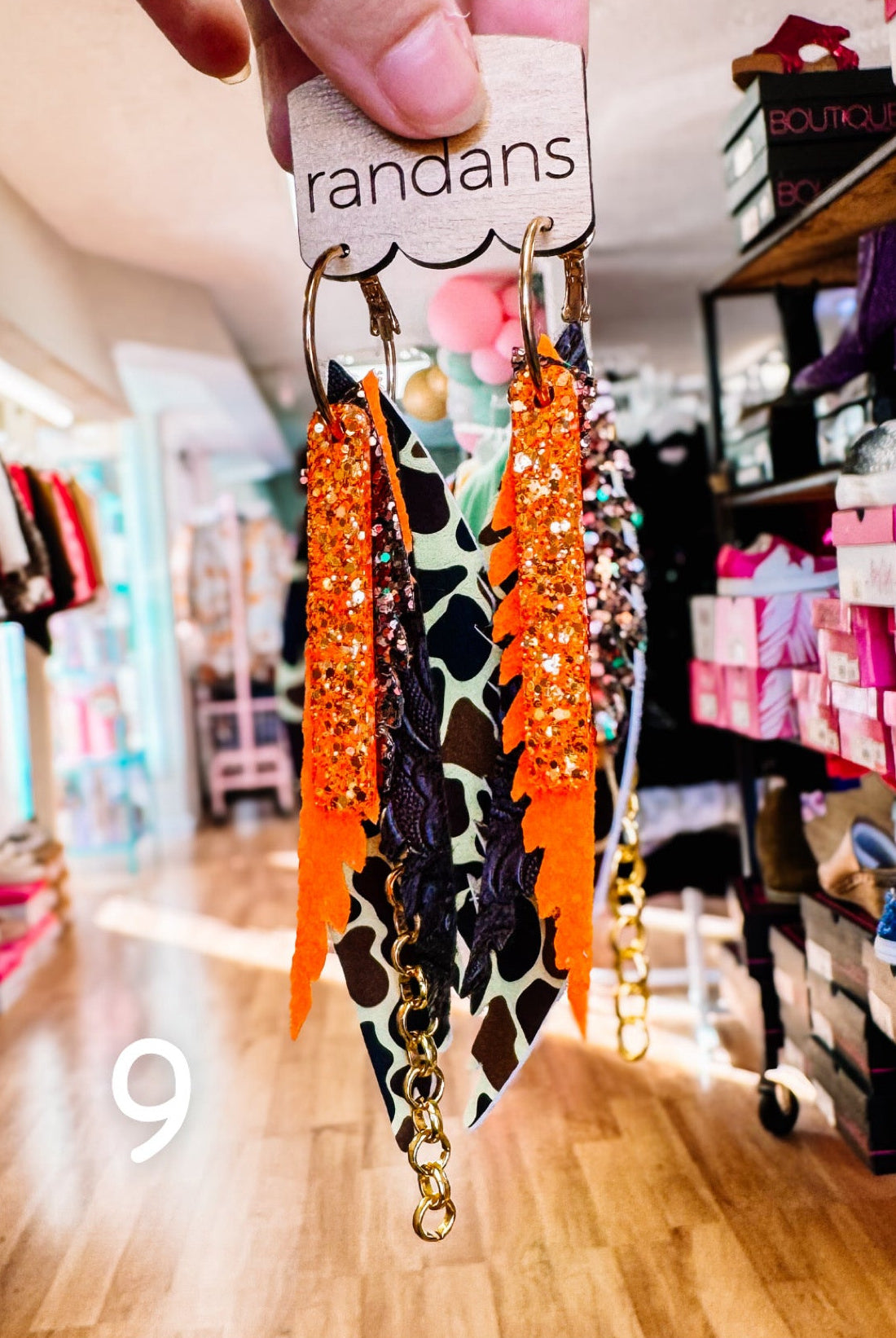 Randans Camo Fringe-Earrings-Dear Me Southern Boutique, located in DeRidder, Louisiana