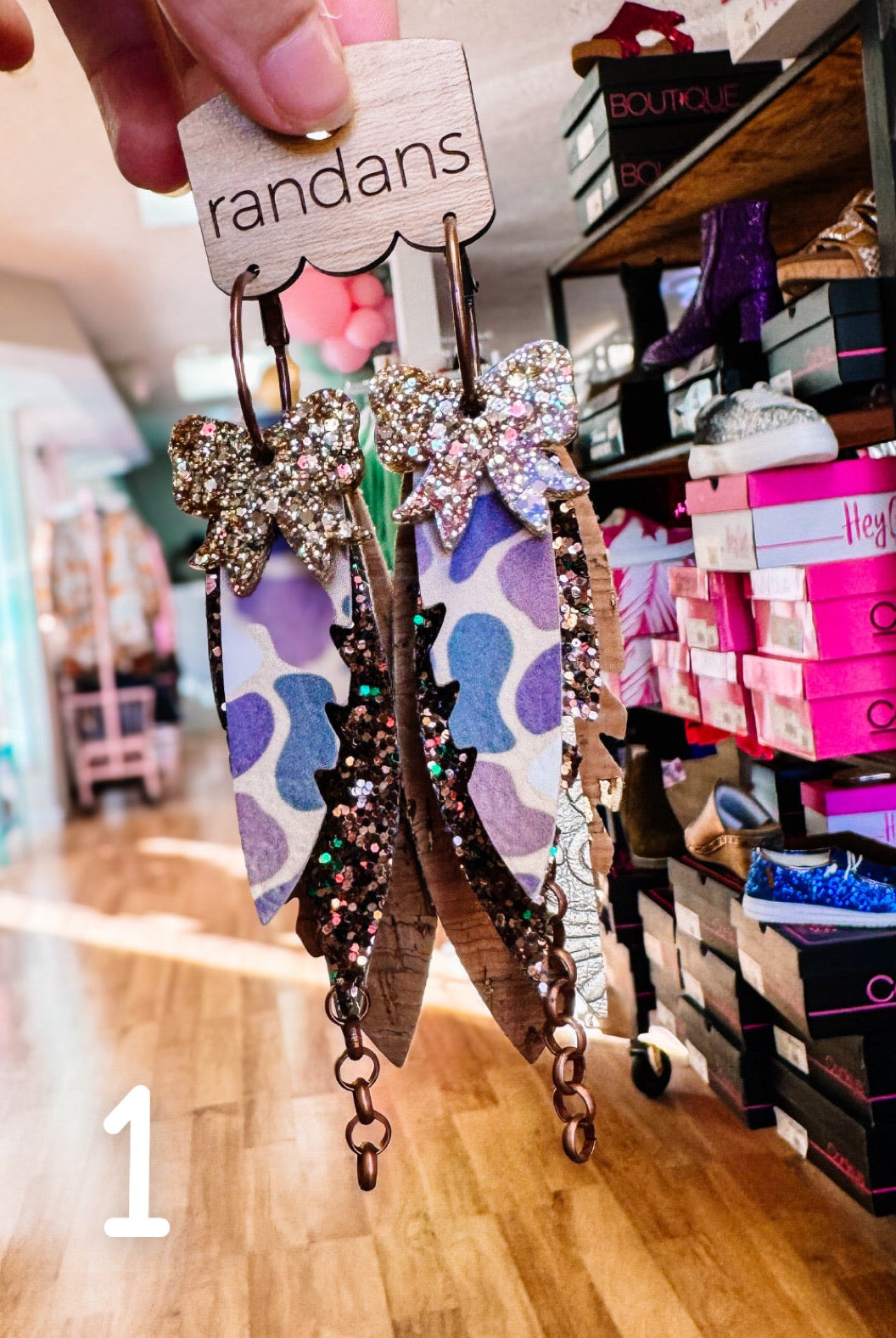 Randans Camo Fringe-Earrings-Dear Me Southern Boutique, located in DeRidder, Louisiana