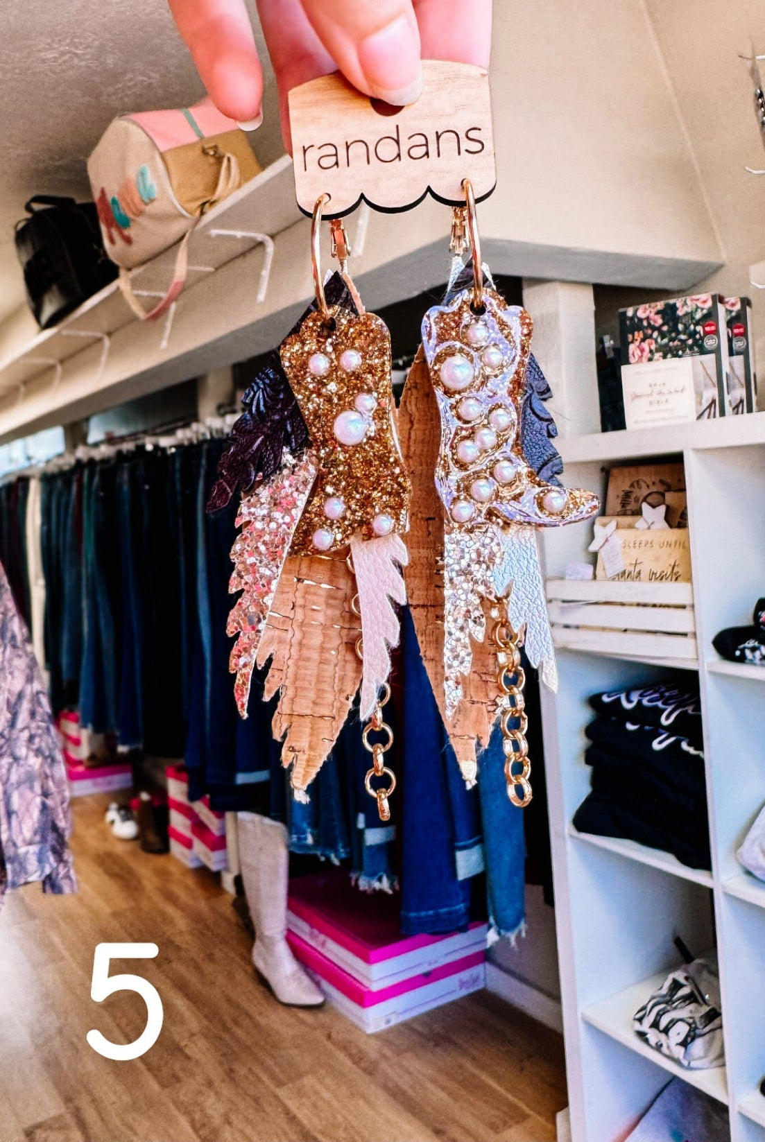 Randans Neutral Fringe-Earrings-Dear Me Southern Boutique, located in DeRidder, Louisiana