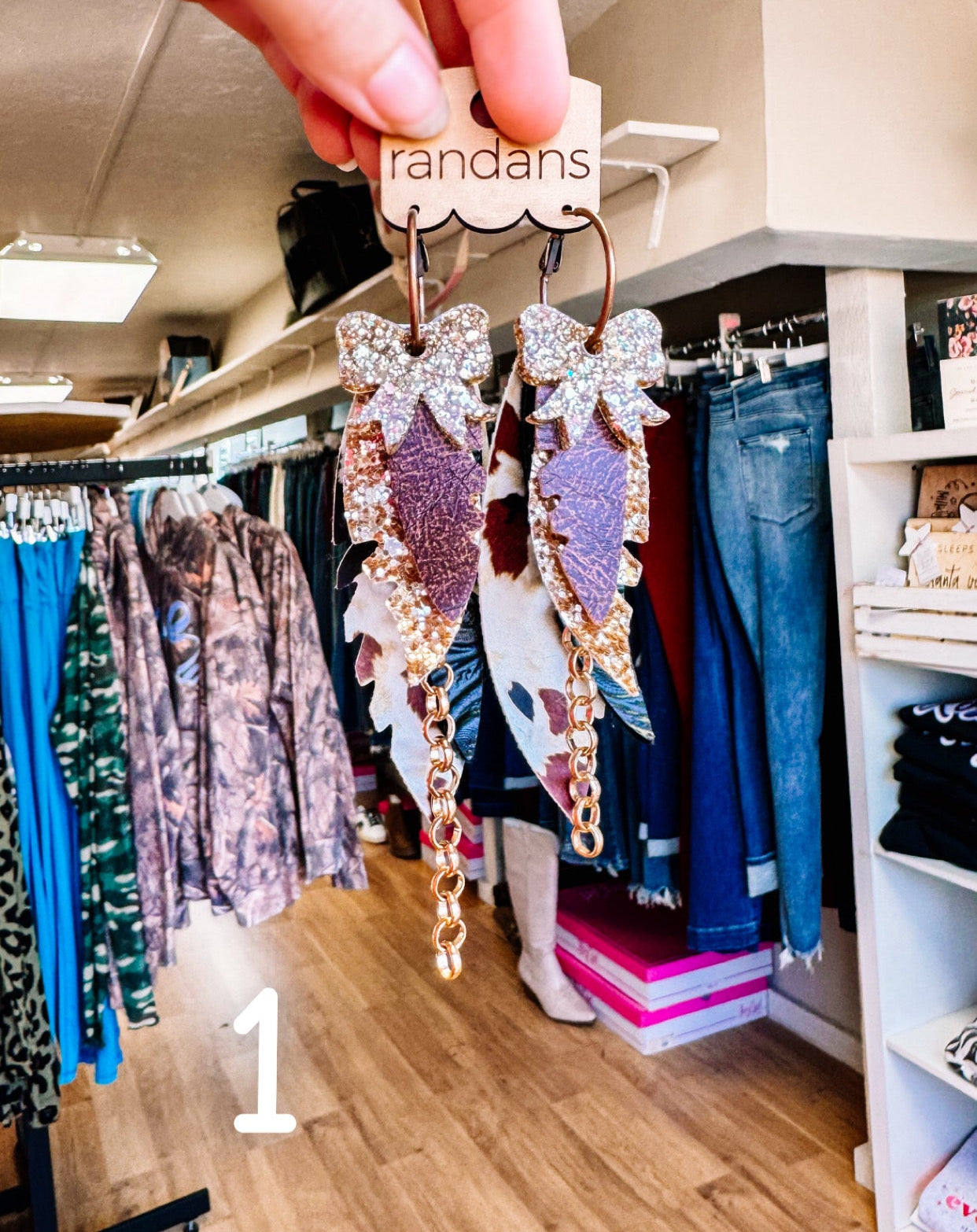 Randans Neutral Fringe-Earrings-Dear Me Southern Boutique, located in DeRidder, Louisiana