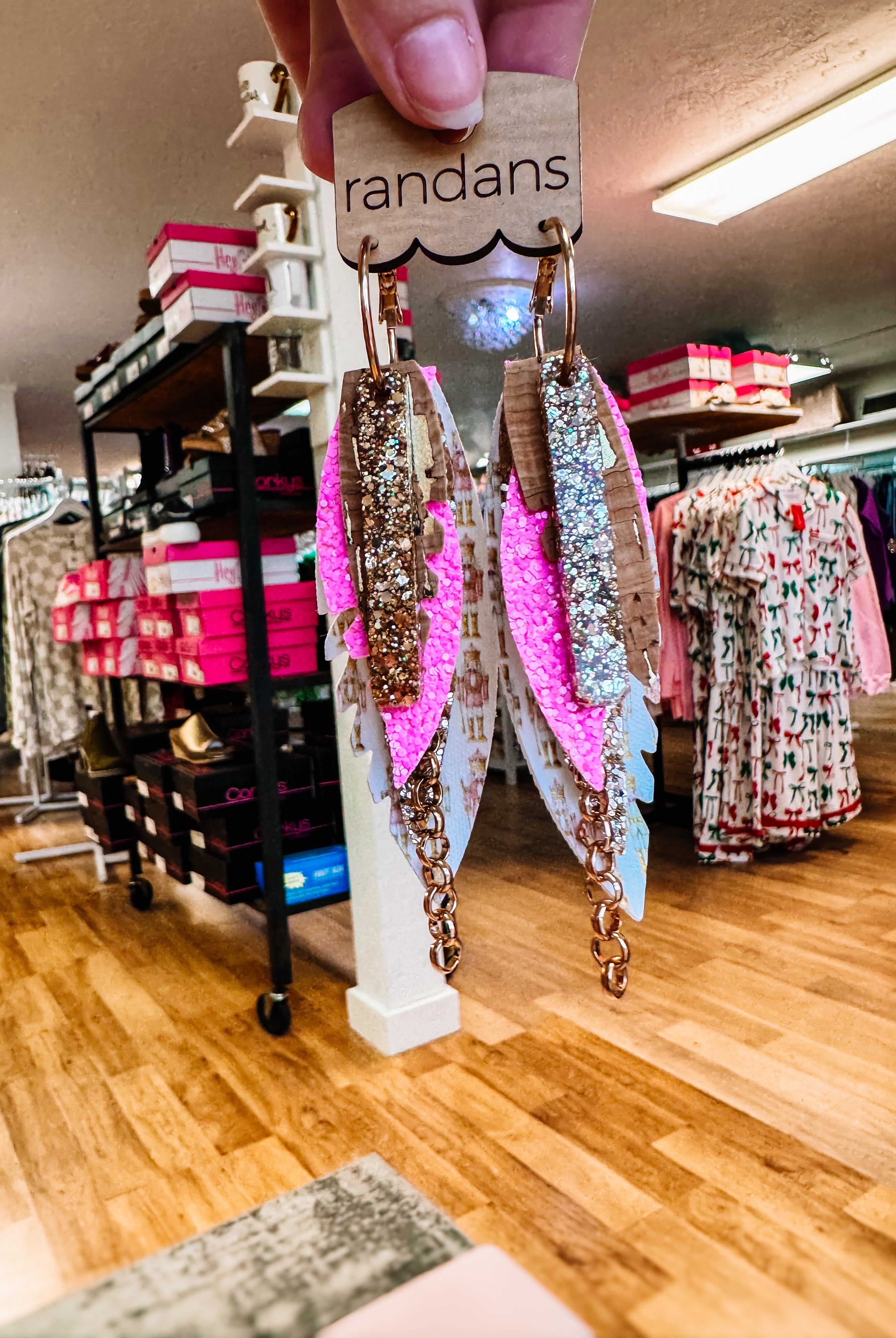 Randans Nutcracker Fringe Collection-Earrings-Dear Me Southern Boutique, located in DeRidder, Louisiana