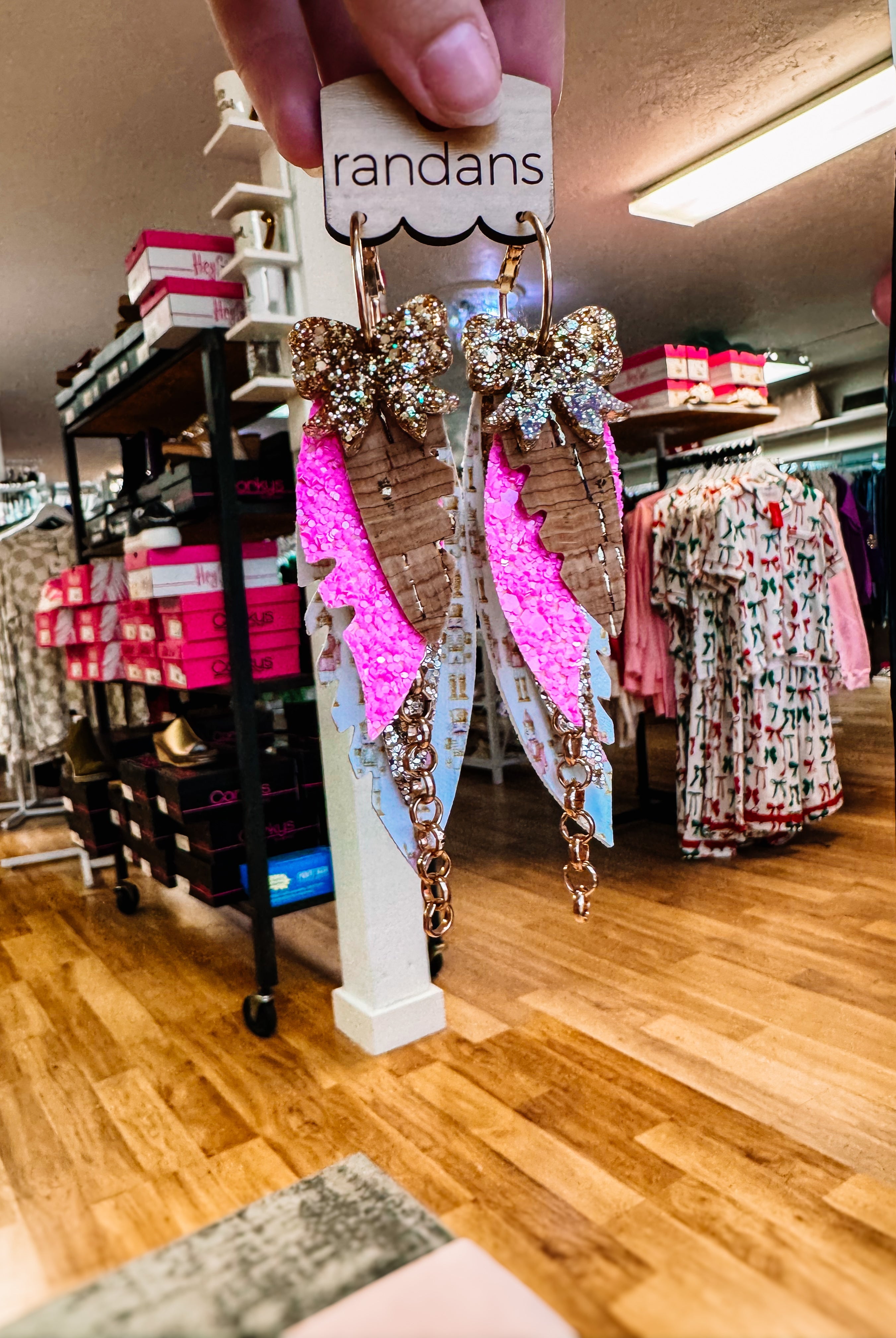 Randans Nutcracker Fringe Collection-Earrings-Dear Me Southern Boutique, located in DeRidder, Louisiana