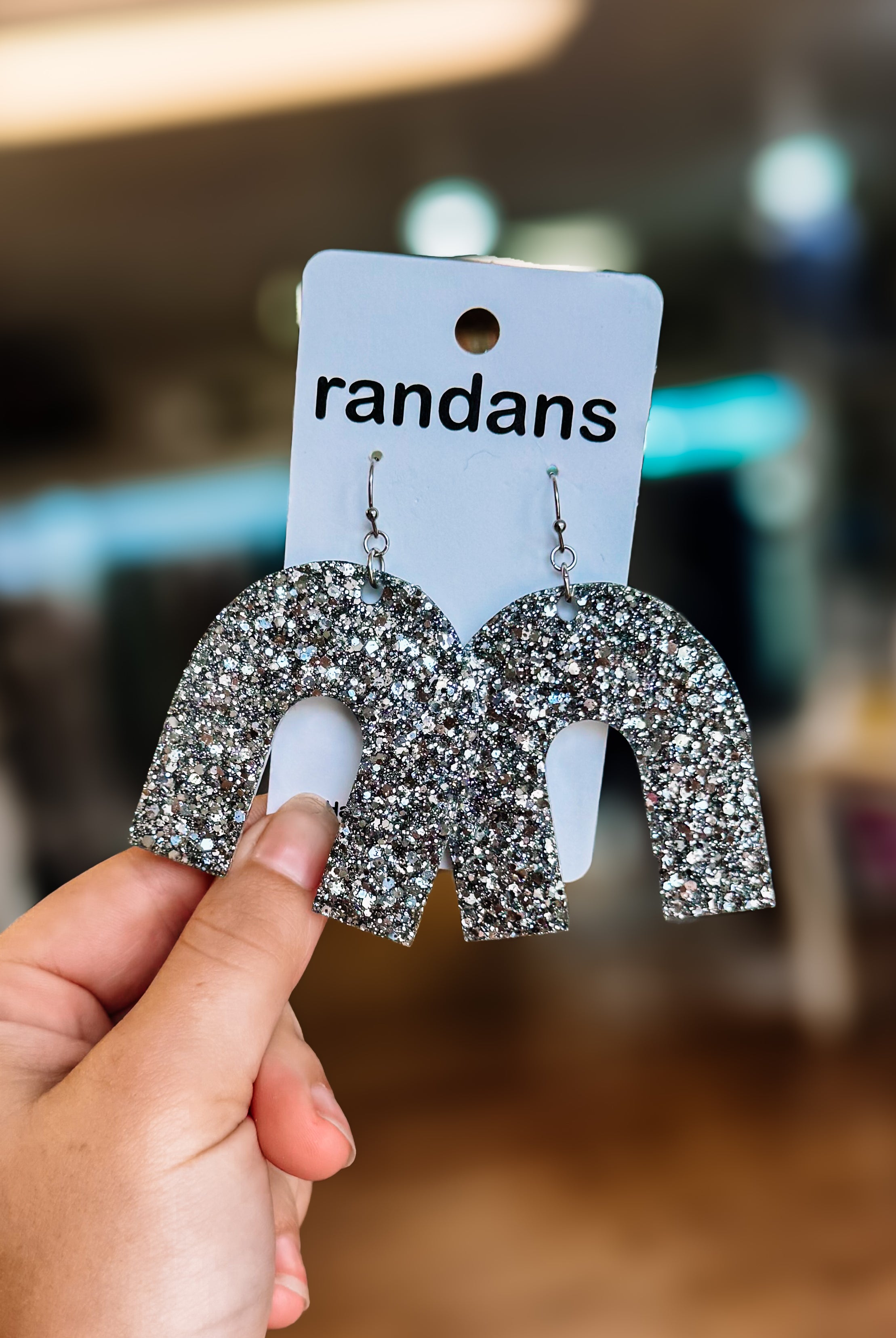 Randans Resin Earrings-Dear Me Southern Boutique, located in DeRidder, Louisiana