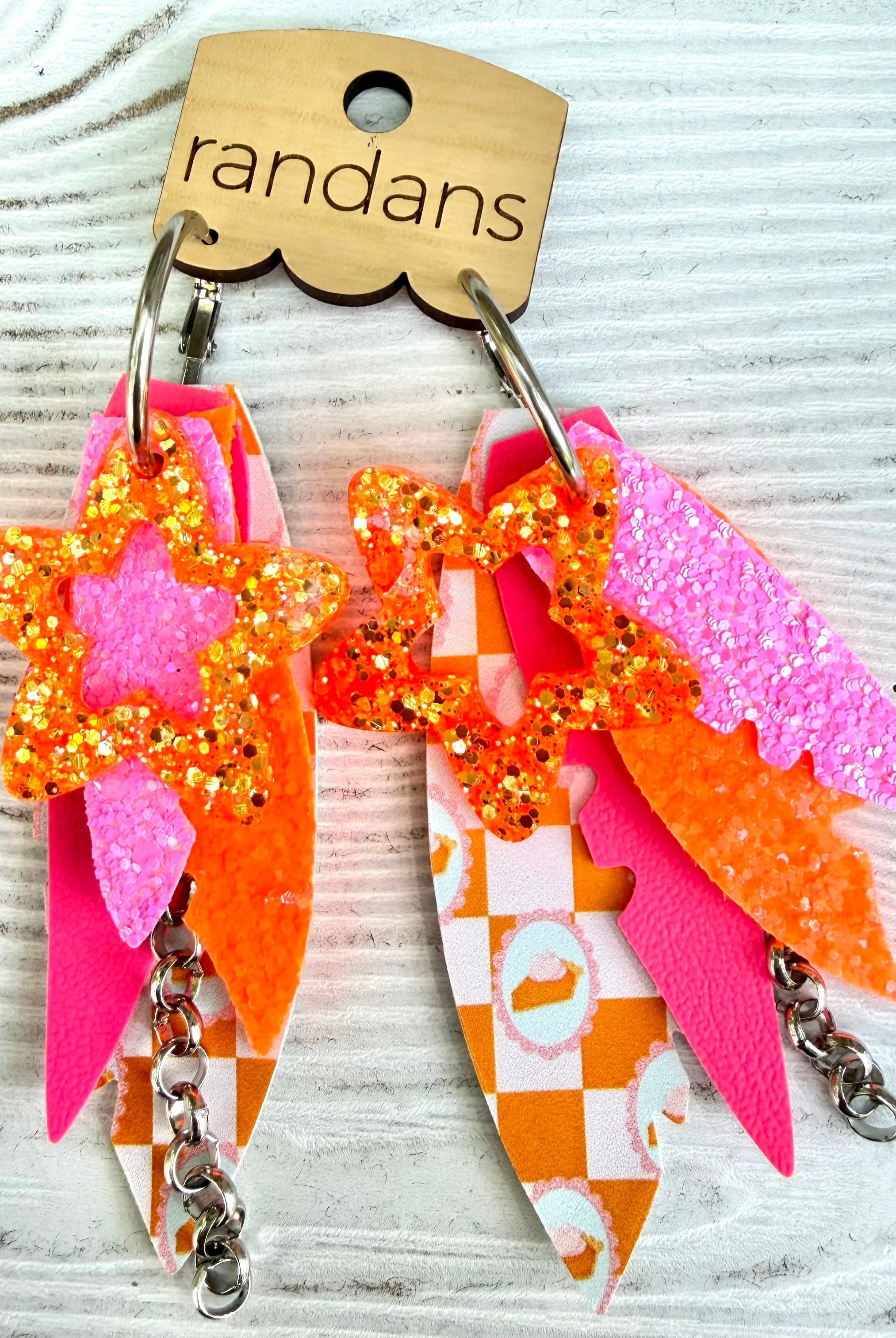Randans fringe hoop earrings- Fall- Holden-Dear Me Southern Boutique, located in DeRidder, Louisiana