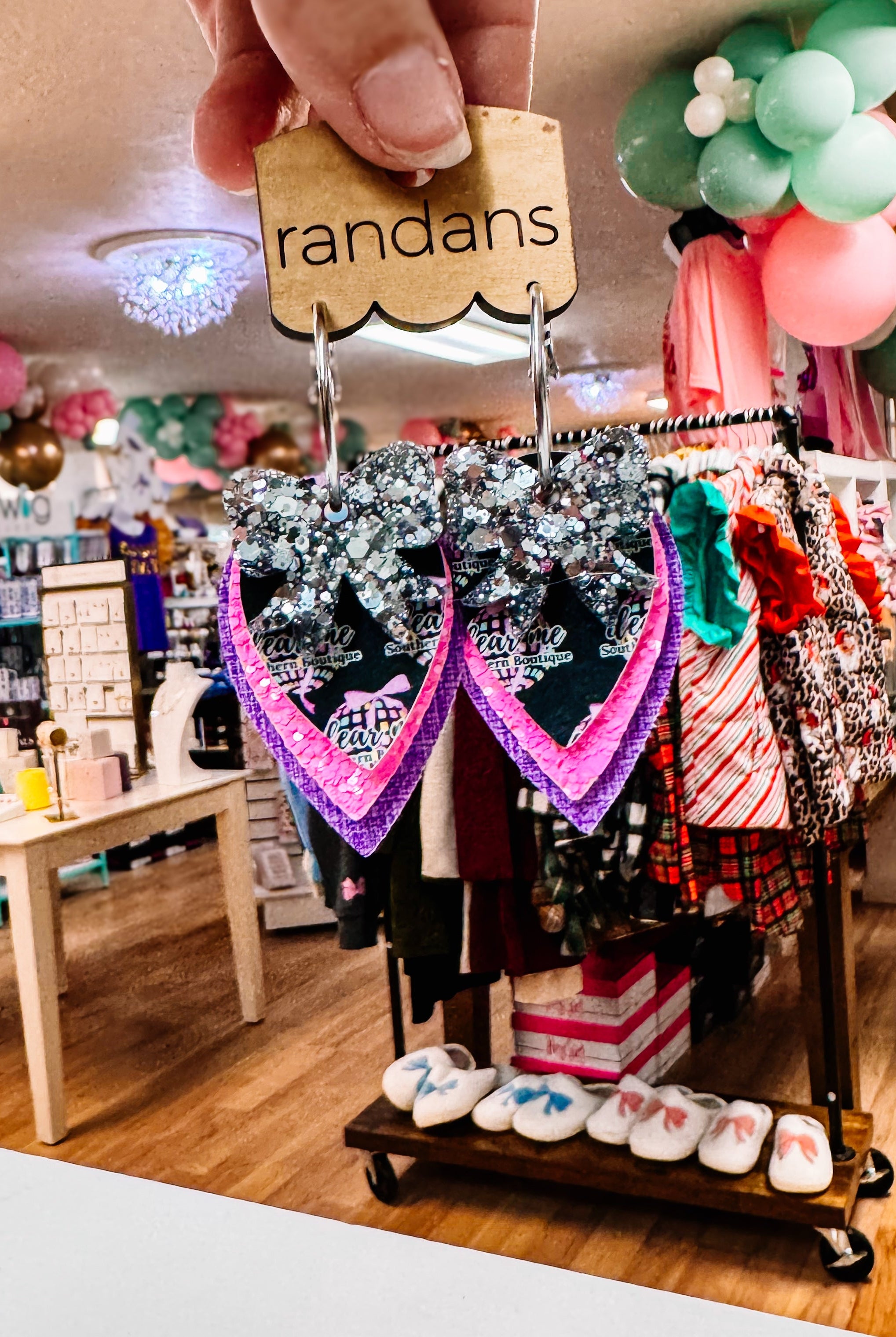 Randans x Dear Me Collab Petite-Earrings-Dear Me Southern Boutique, located in DeRidder, Louisiana