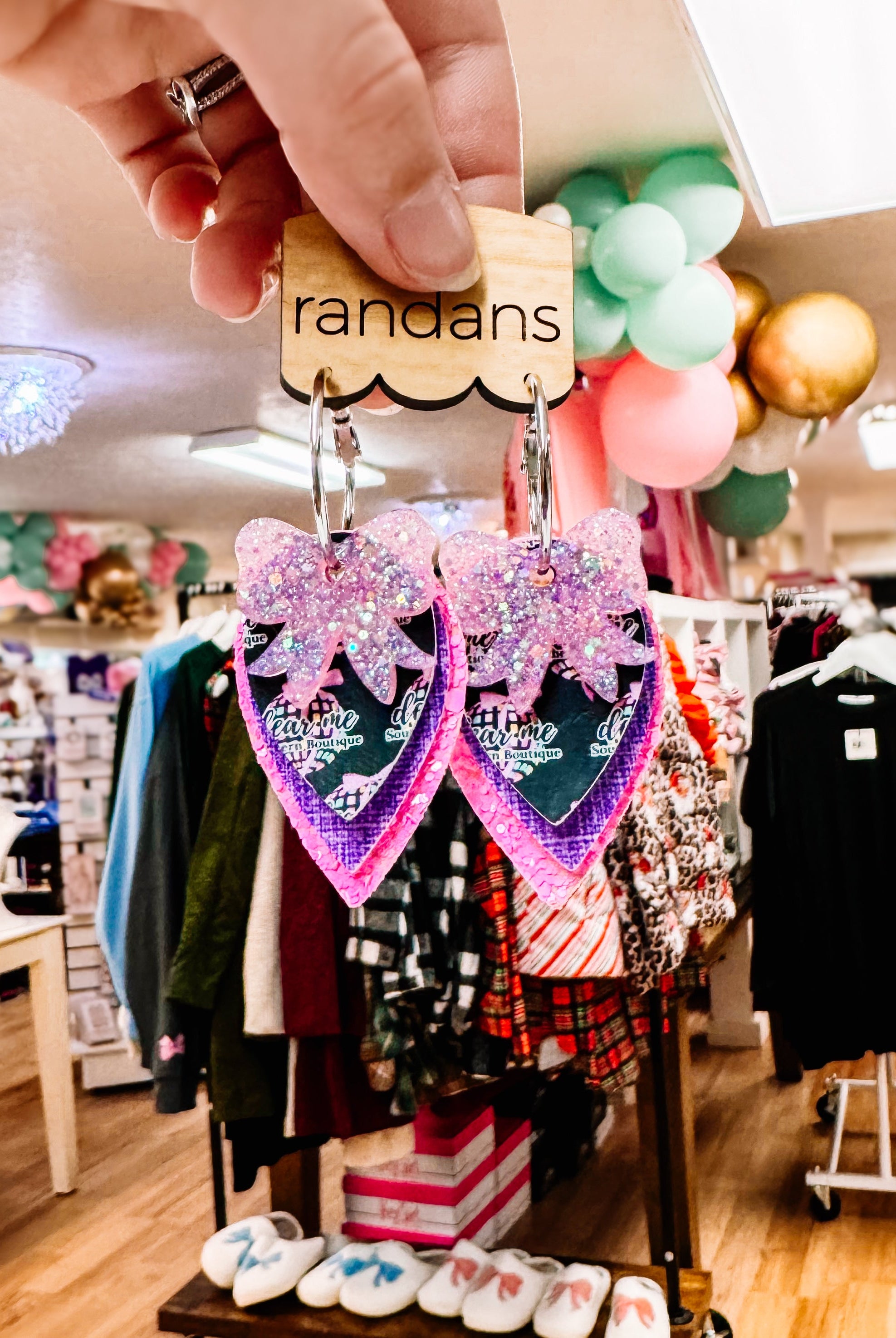 Randans x Dear Me Collab Petite-Earrings-Dear Me Southern Boutique, located in DeRidder, Louisiana