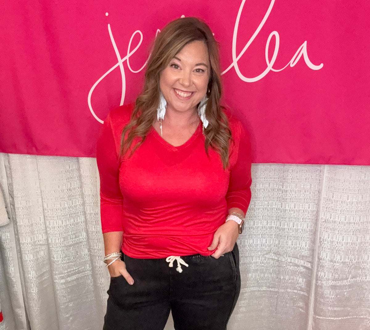 Refined Denim Wide Leg Pants, Black-Presales-Dear Me Southern Boutique, located in DeRidder, Louisiana