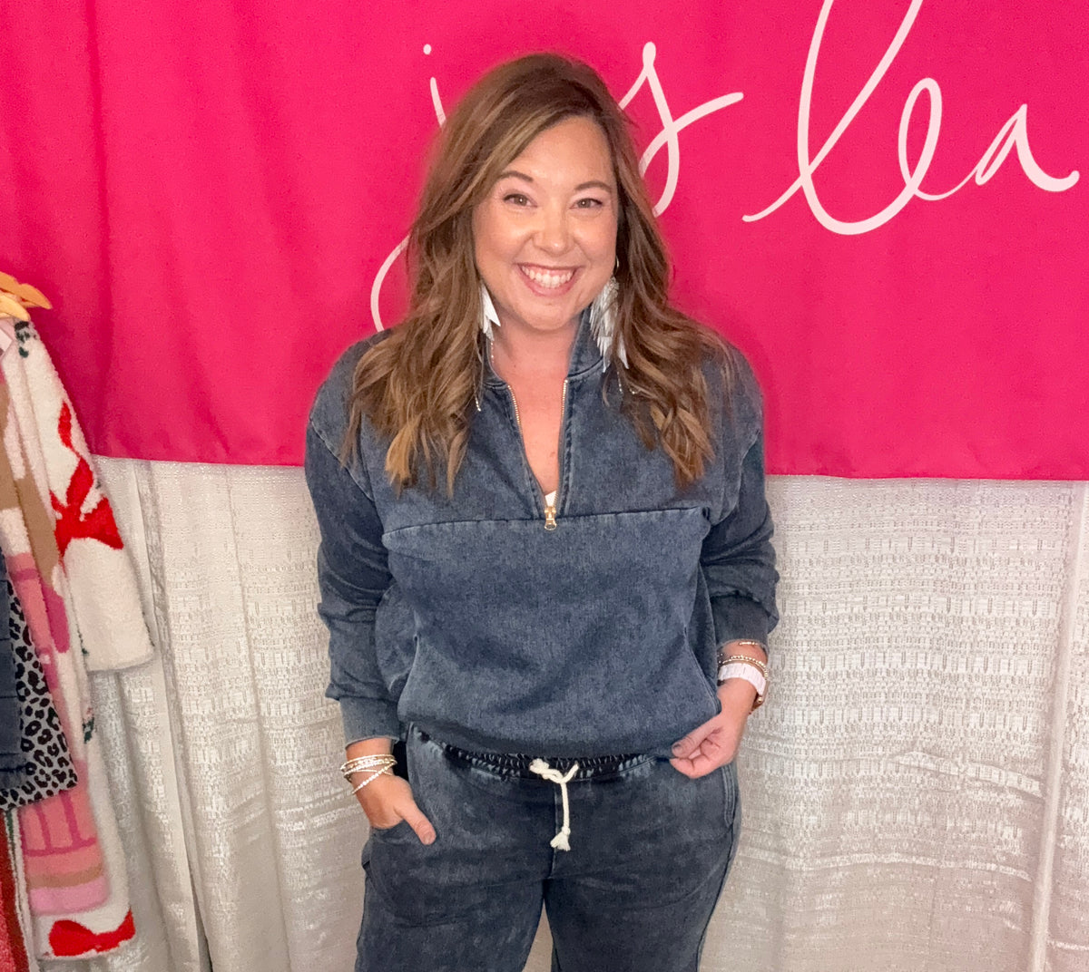 Refined Denim Wide Leg Pants, Light Wash-Presales-Dear Me Southern Boutique, located in DeRidder, Louisiana