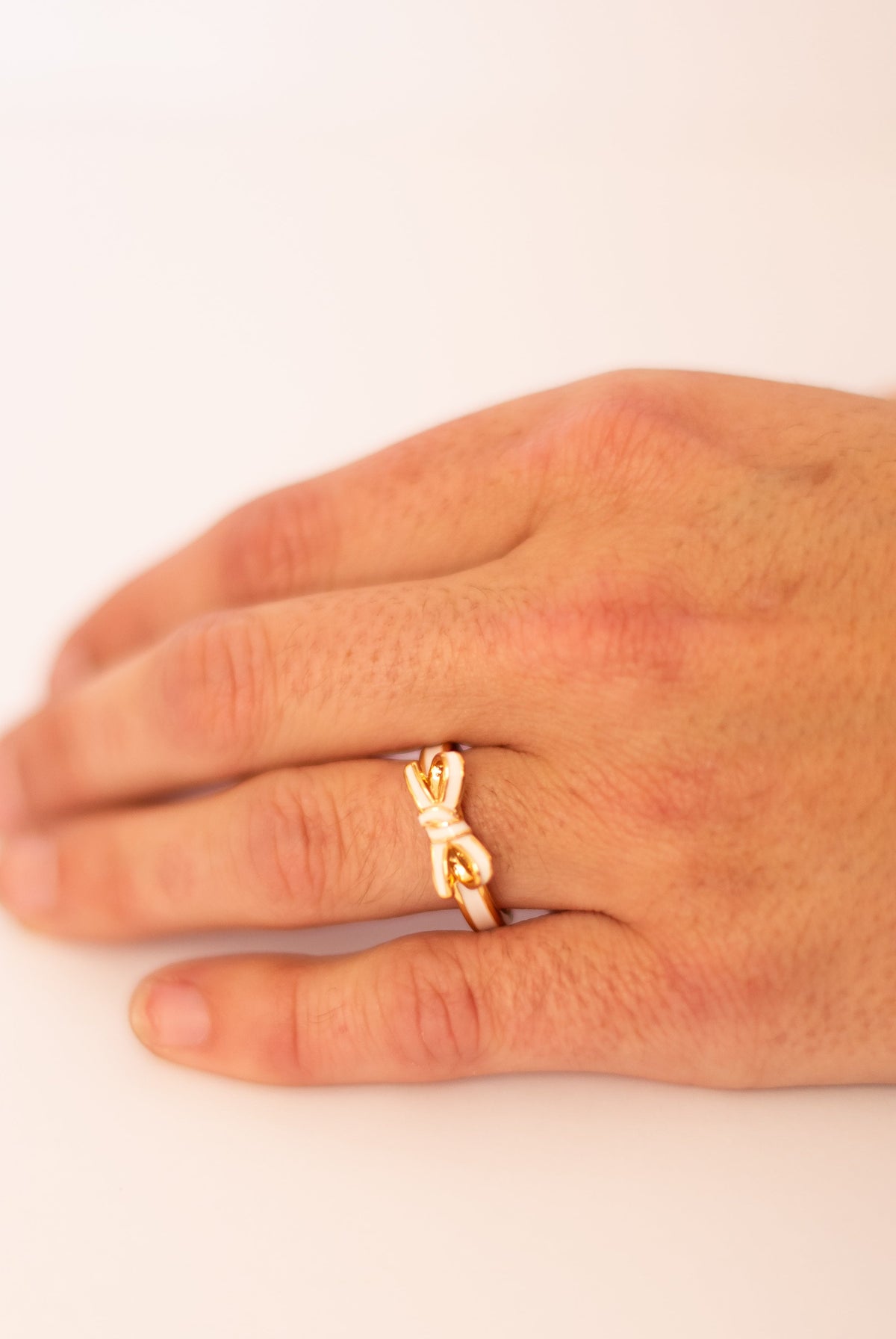 Ring Luxe Bow-Jewelry - Rings-Dear Me Southern Boutique, located in DeRidder, Louisiana