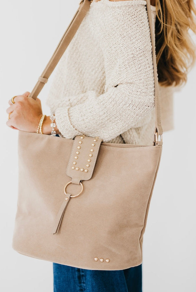Rosemary Suede Bucket Bag-Presales-Dear Me Southern Boutique, located in DeRidder, Louisiana