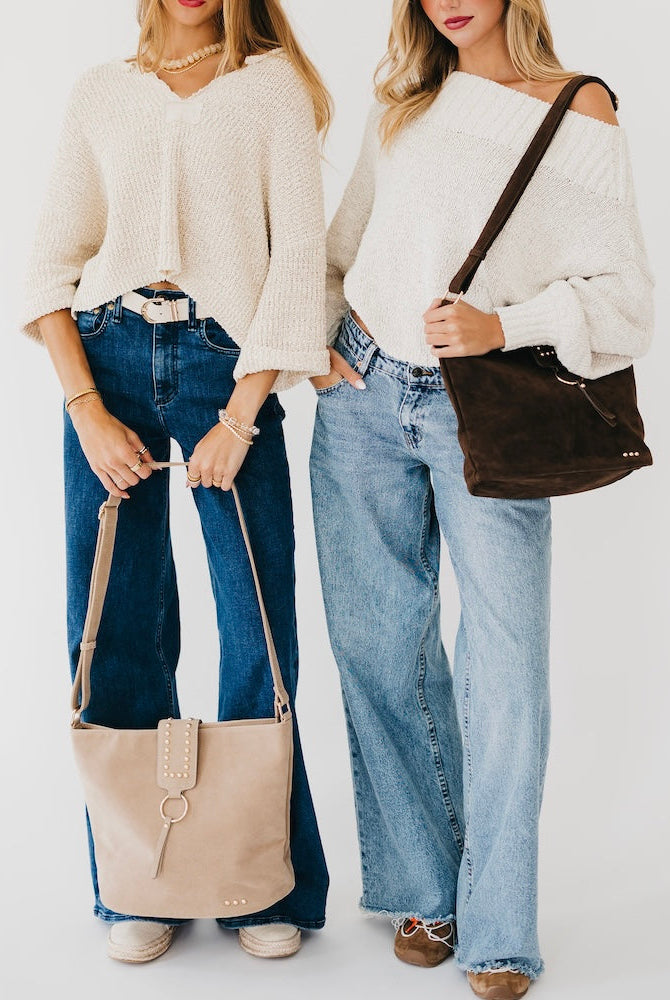 Rosemary Suede Bucket Bag-Presales-Dear Me Southern Boutique, located in DeRidder, Louisiana