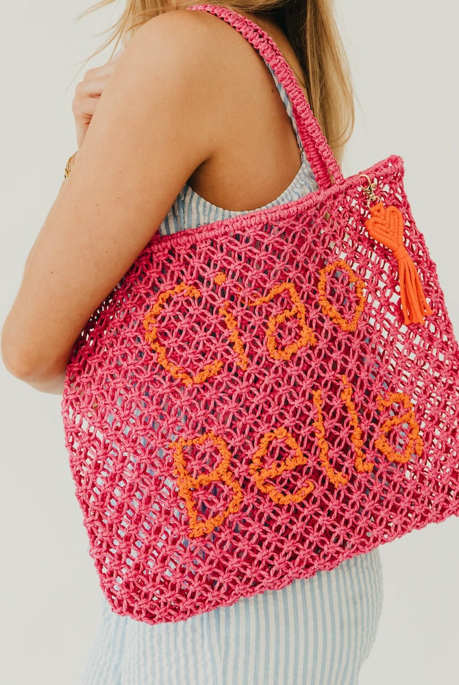 Sandbar Carryall Summer Tote-Presales-Dear Me Southern Boutique, located in DeRidder, Louisiana