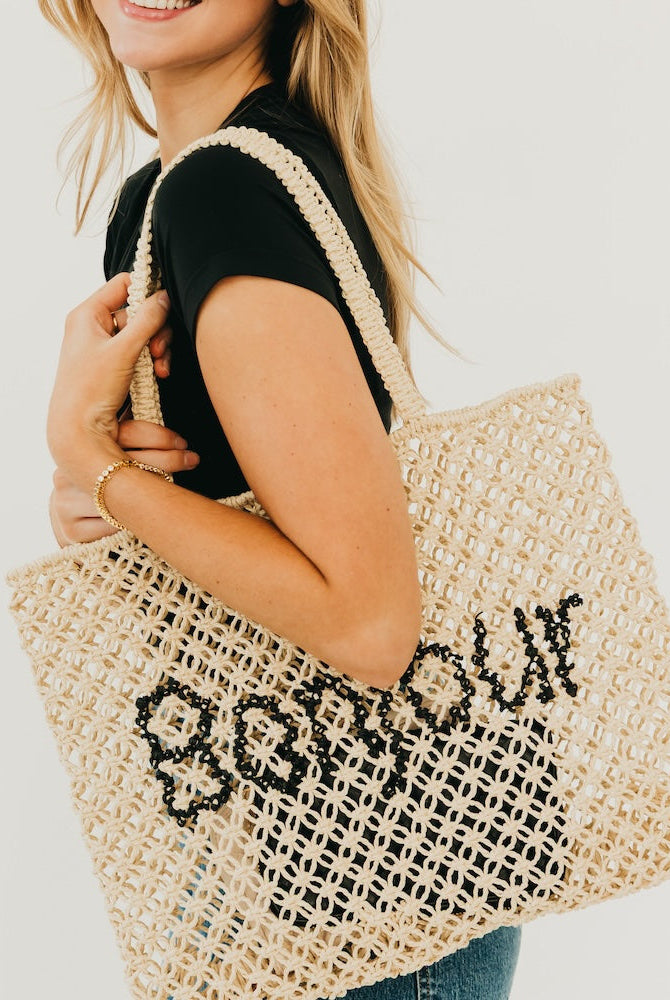 Sandbar Carryall Summer Tote-Presales-Dear Me Southern Boutique, located in DeRidder, Louisiana