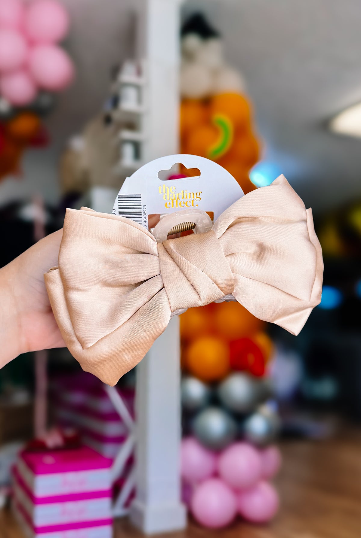 Satin Bougie Bow Claw Clip-Hair accessories-Dear Me Southern Boutique, located in DeRidder, Louisiana