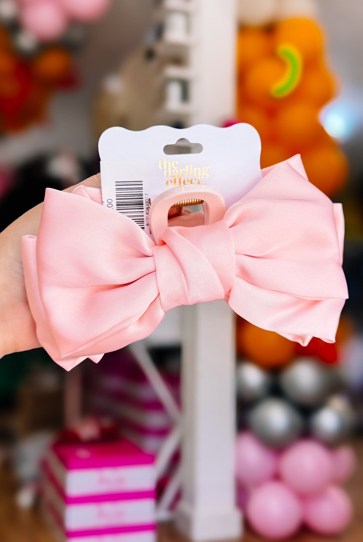 Satin Bougie Bow Claw Clip-Hair accessories-Dear Me Southern Boutique, located in DeRidder, Louisiana