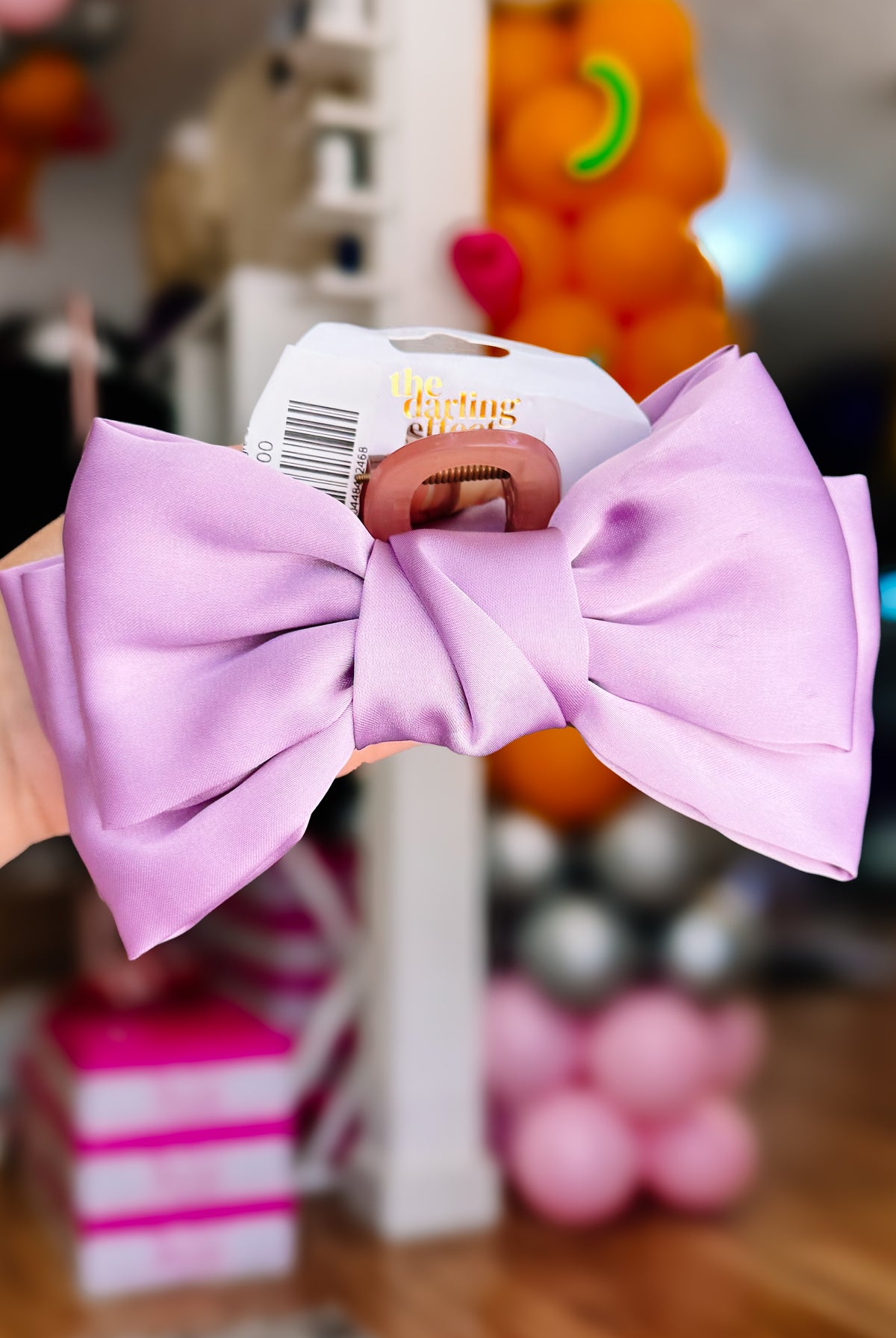 Satin Bougie Bow Claw Clip-Hair accessories-Dear Me Southern Boutique, located in DeRidder, Louisiana