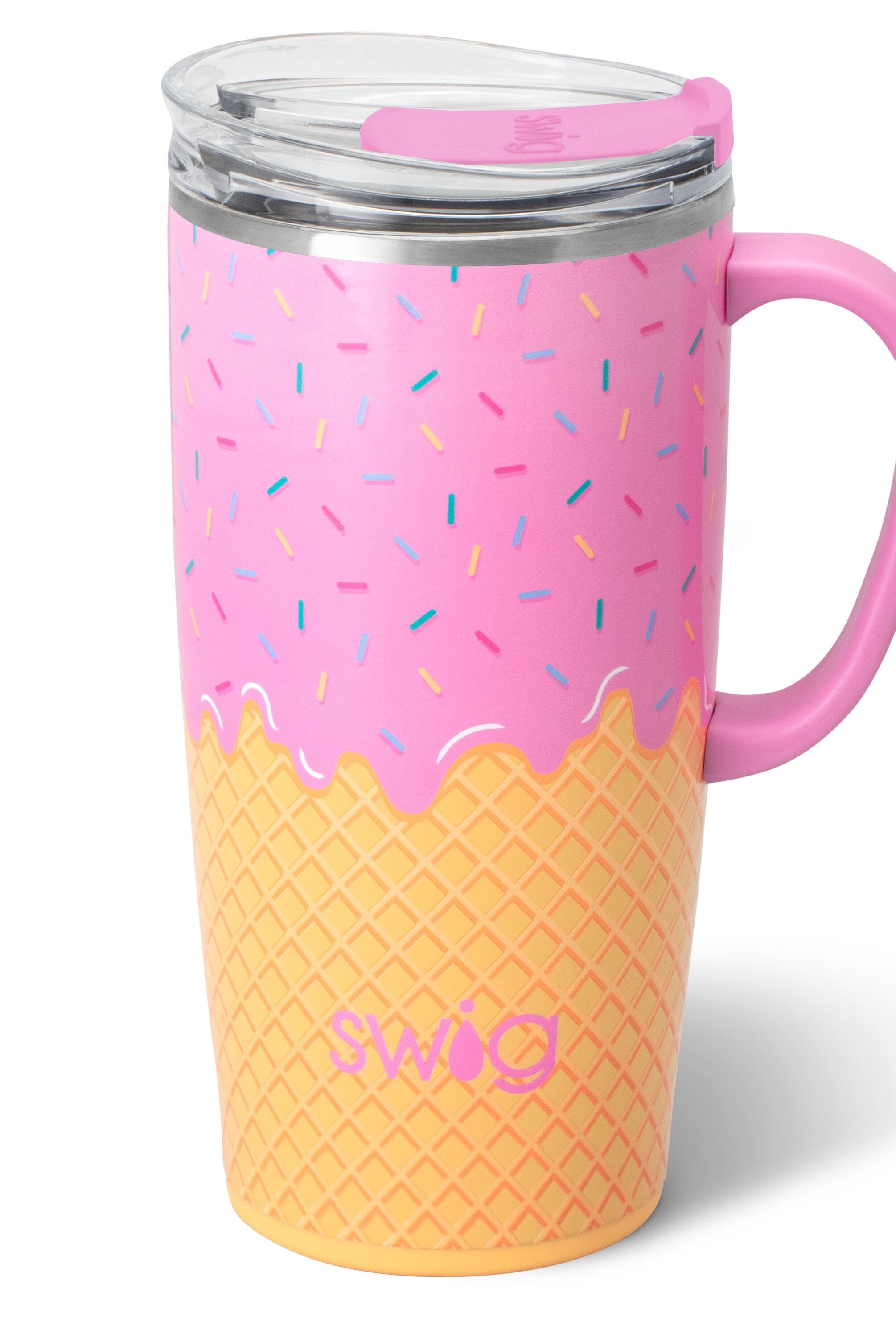 Scoop There It Is Travel Mug 22oz-Travel Mugs-Dear Me Southern Boutique, located in DeRidder, Louisiana