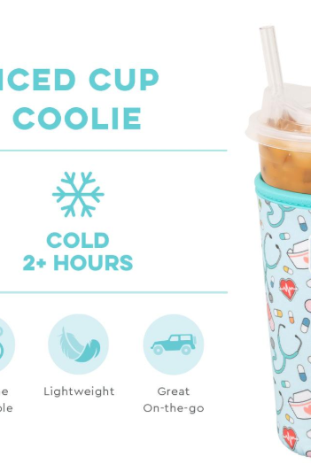 Scrub Life Swig Iced Cup Coolie-Drink Coolies-Dear Me Southern Boutique, located in DeRidder, Louisiana