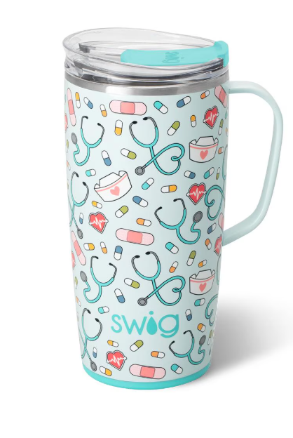 Scrub Life Swig Travel Mug 22oz-Travel Mugs-Dear Me Southern Boutique, located in DeRidder, Louisiana