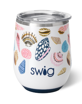 Sea La Vie Swig Stemless Wine Cup-Gifts-Dear Me Southern Boutique, located in DeRidder, Louisiana