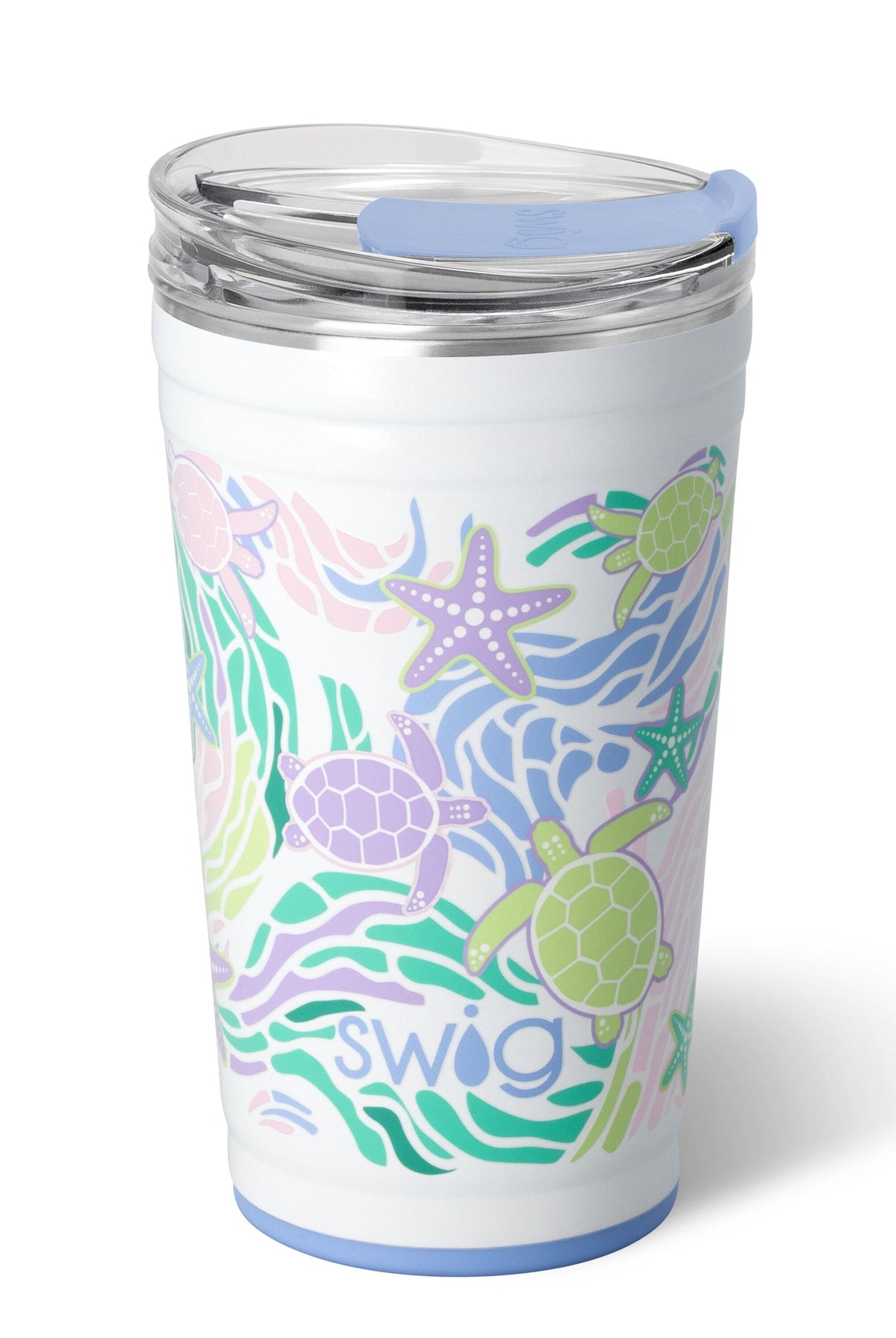 Sea Swirl Swig Party Cup-Drinkwear-Dear Me Southern Boutique, located in DeRidder, Louisiana