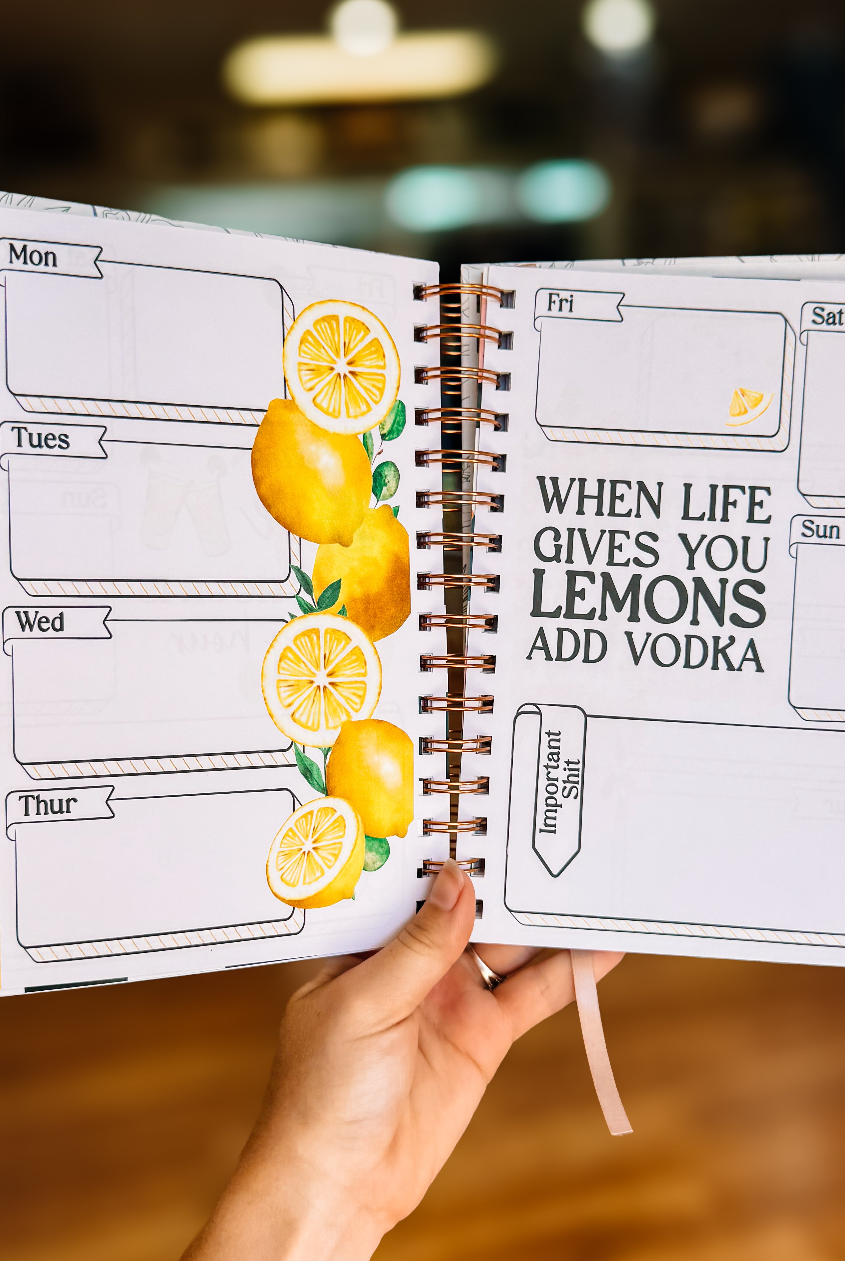 Seize The Day Planner-Dear Me Southern Boutique, located in DeRidder, Louisiana
