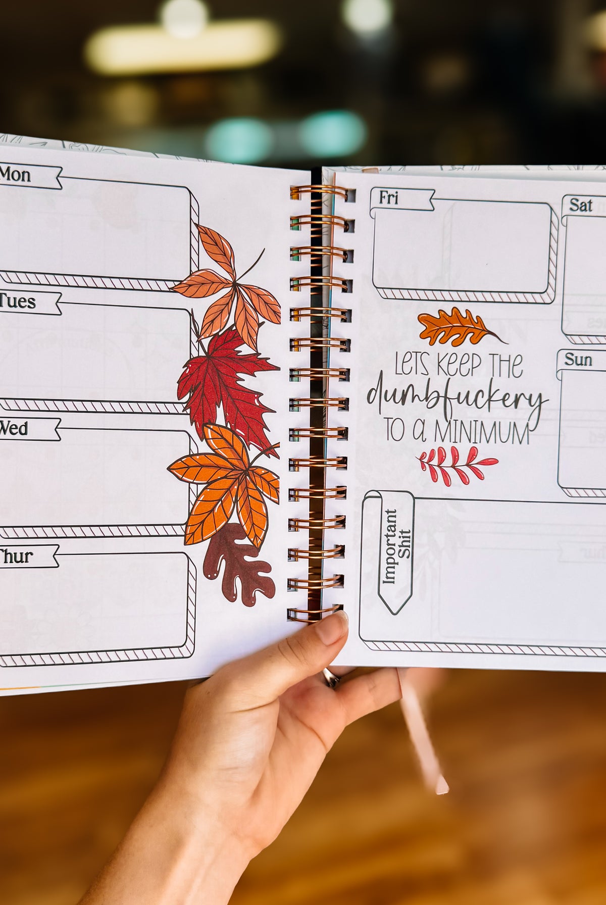 Seize The Day Planner-Home/Gift-Dear Me Southern Boutique, located in DeRidder, Louisiana