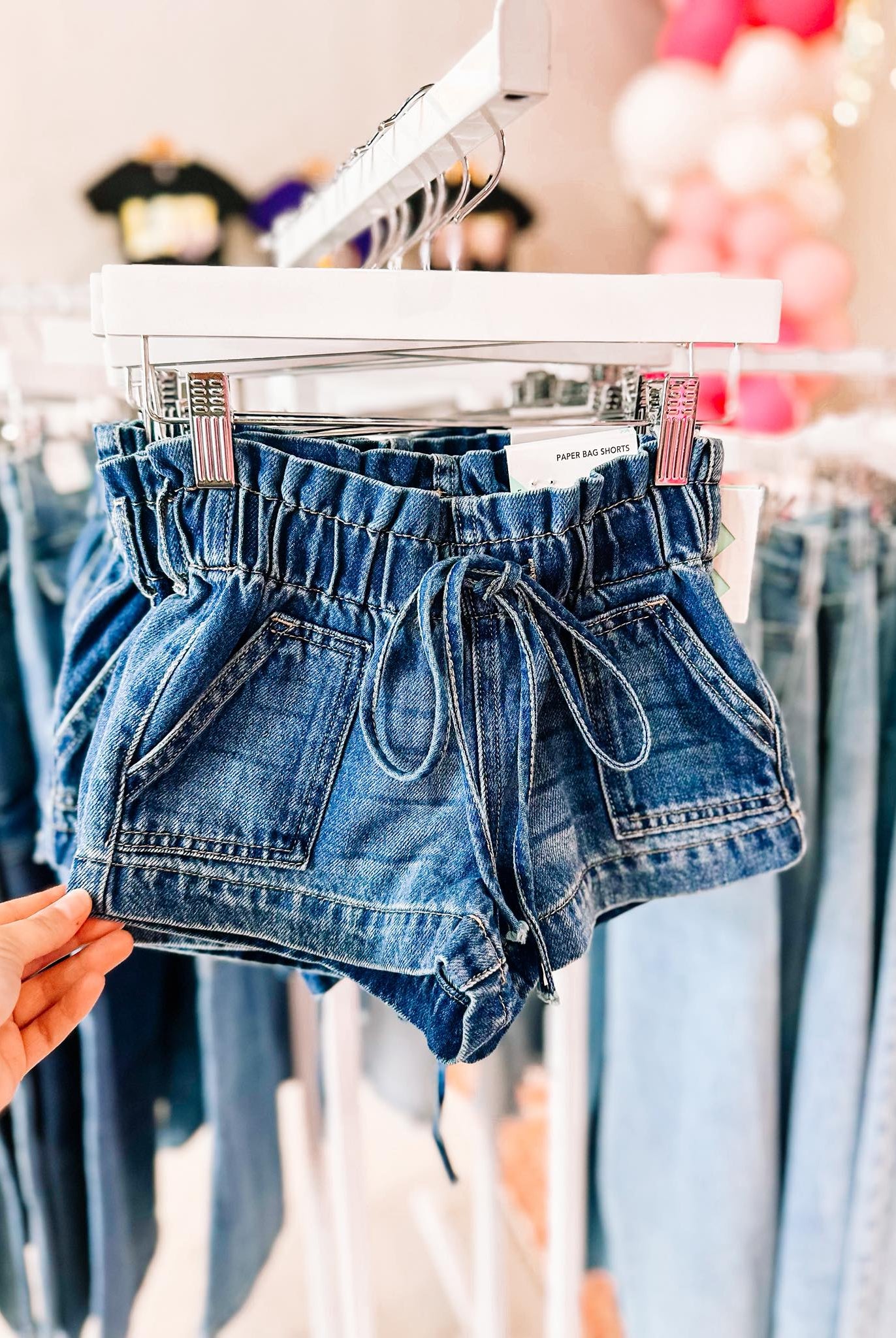 Serenity Youth Kancan Paper Bag Shorts-JAG Jeans-Dear Me Southern Boutique, located in DeRidder, Louisiana