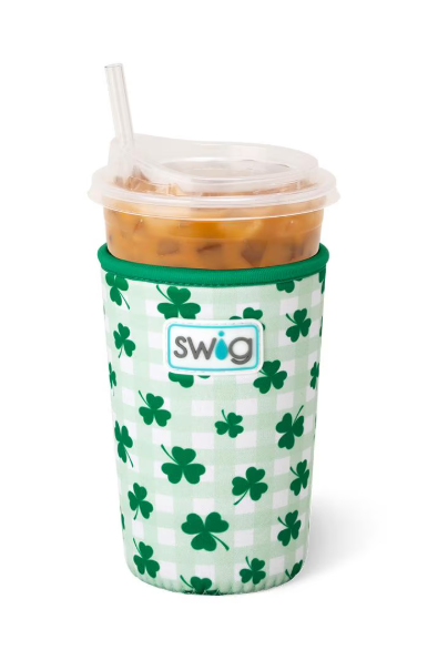 Shamrock The Block Swig Iced Cup Coolie-Drink Coolies-Dear Me Southern Boutique, located in DeRidder, Louisiana