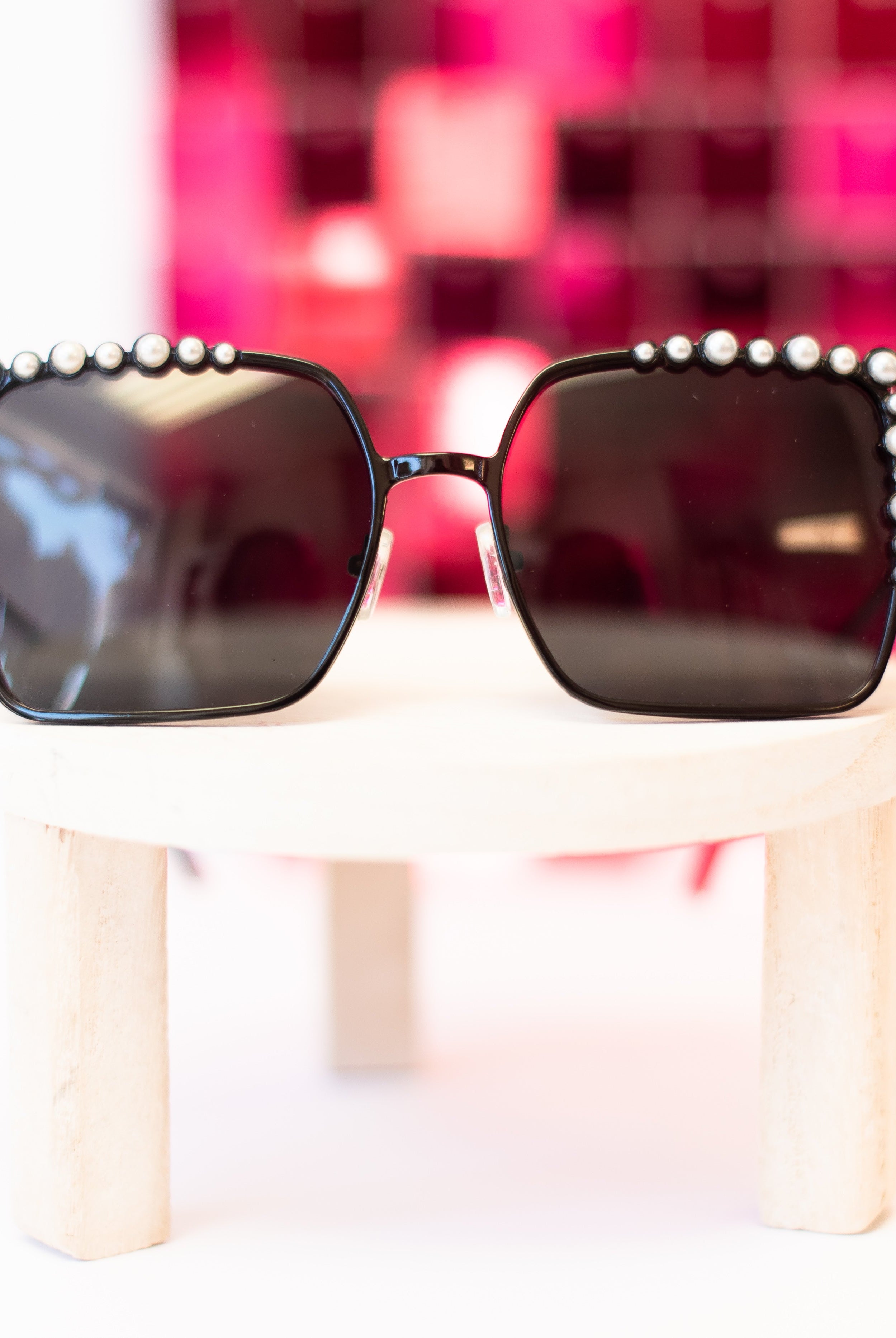 She's Boujee Pearl Sunglasses-Sunglasses-Dear Me Southern Boutique, located in DeRidder, Louisiana