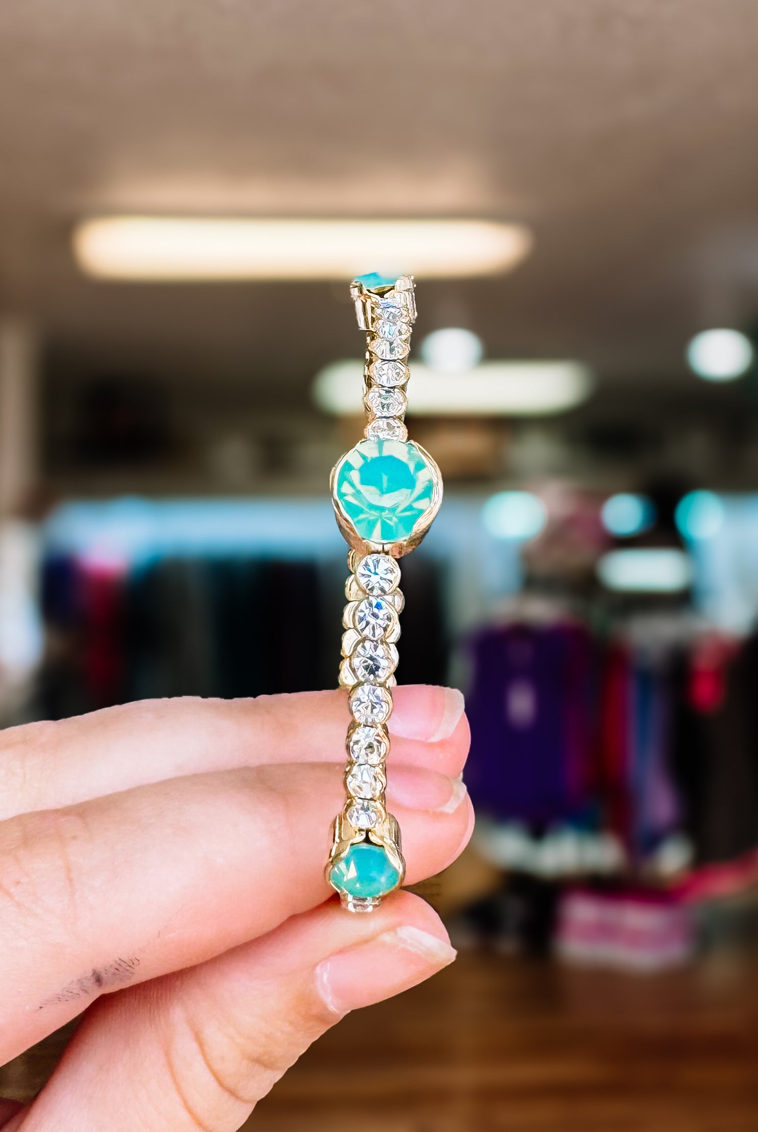 Siesta Crystal Bangle-Bracelets-Dear Me Southern Boutique, located in DeRidder, Louisiana
