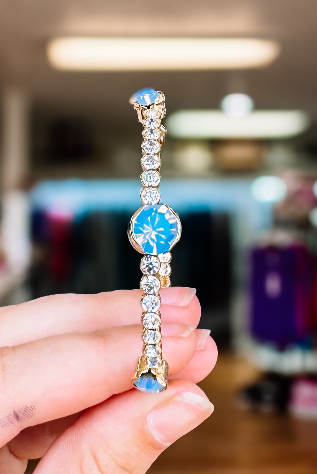 Siesta Crystal Bangle-Bracelets-Dear Me Southern Boutique, located in DeRidder, Louisiana