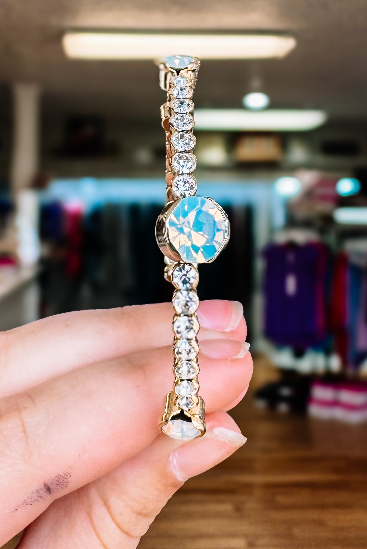 Siesta Crystal Bangle-Bracelets-Dear Me Southern Boutique, located in DeRidder, Louisiana