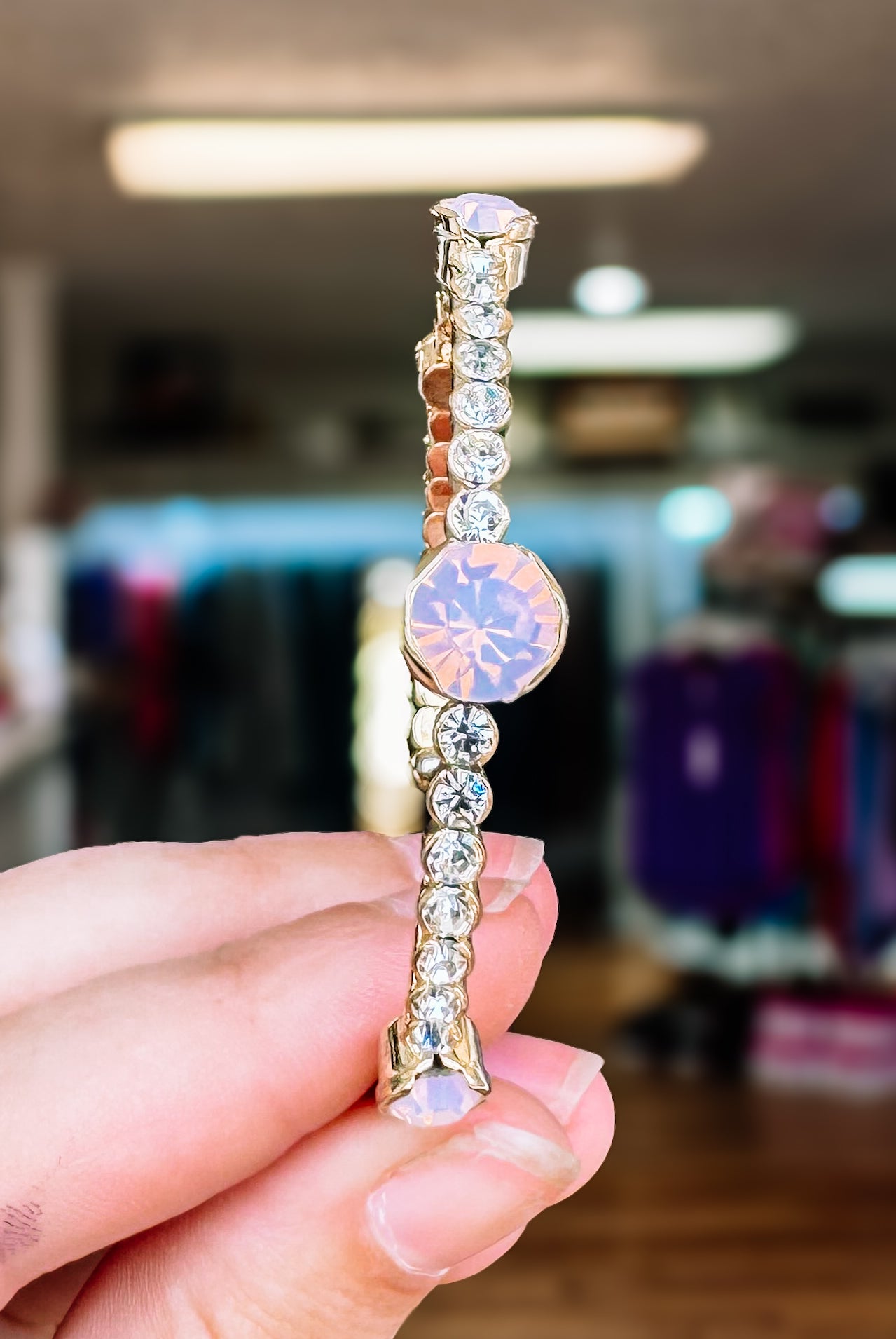 Siesta Crystal Bangle-Bracelets-Dear Me Southern Boutique, located in DeRidder, Louisiana