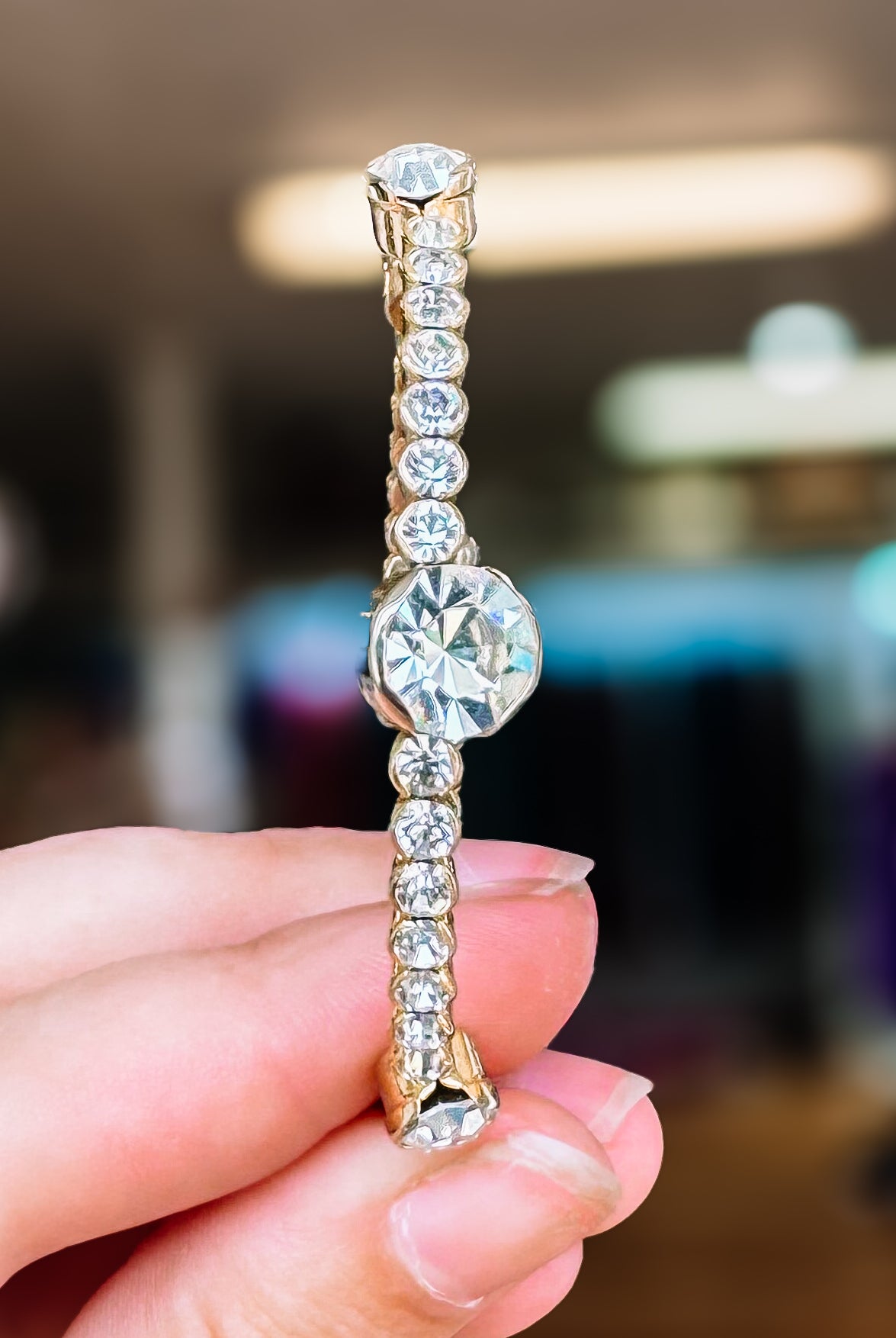Siesta Crystal Bangle-Bracelets-Dear Me Southern Boutique, located in DeRidder, Louisiana