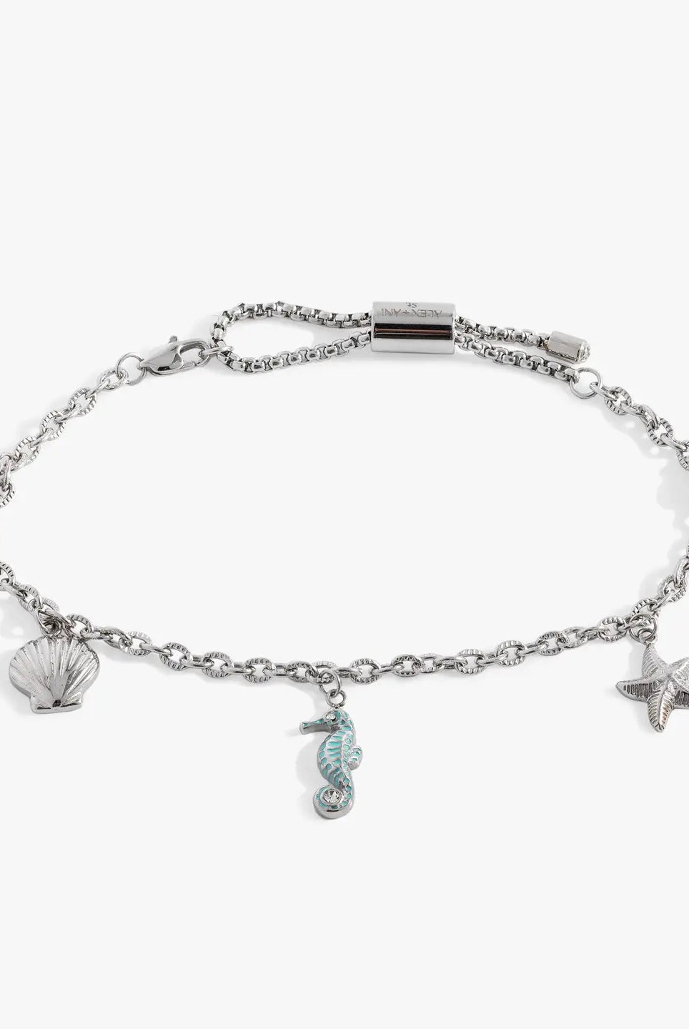 Silver Seaside Anklet-Jewelry-Dear Me Southern Boutique, located in DeRidder, Louisiana