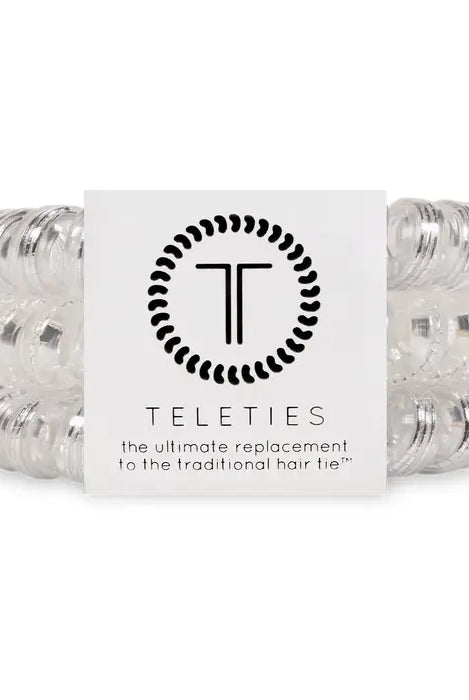 Silver slay -Large Teleties-Mixed Hair Ties-Dear Me Southern Boutique, located in DeRidder, Louisiana