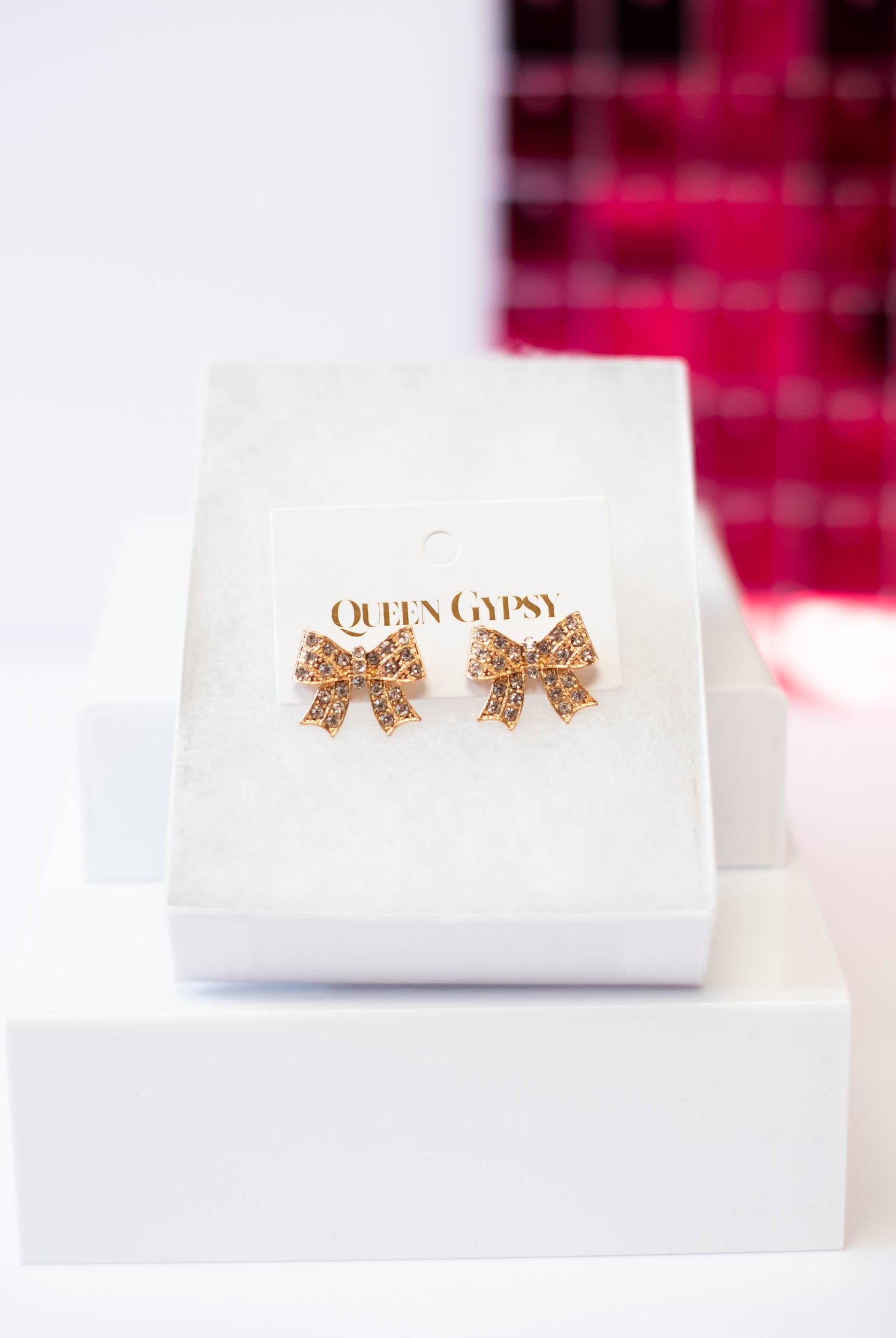 Simply Bow-tiful Stud Earrings-Earrings-Dear Me Southern Boutique, located in DeRidder, Louisiana