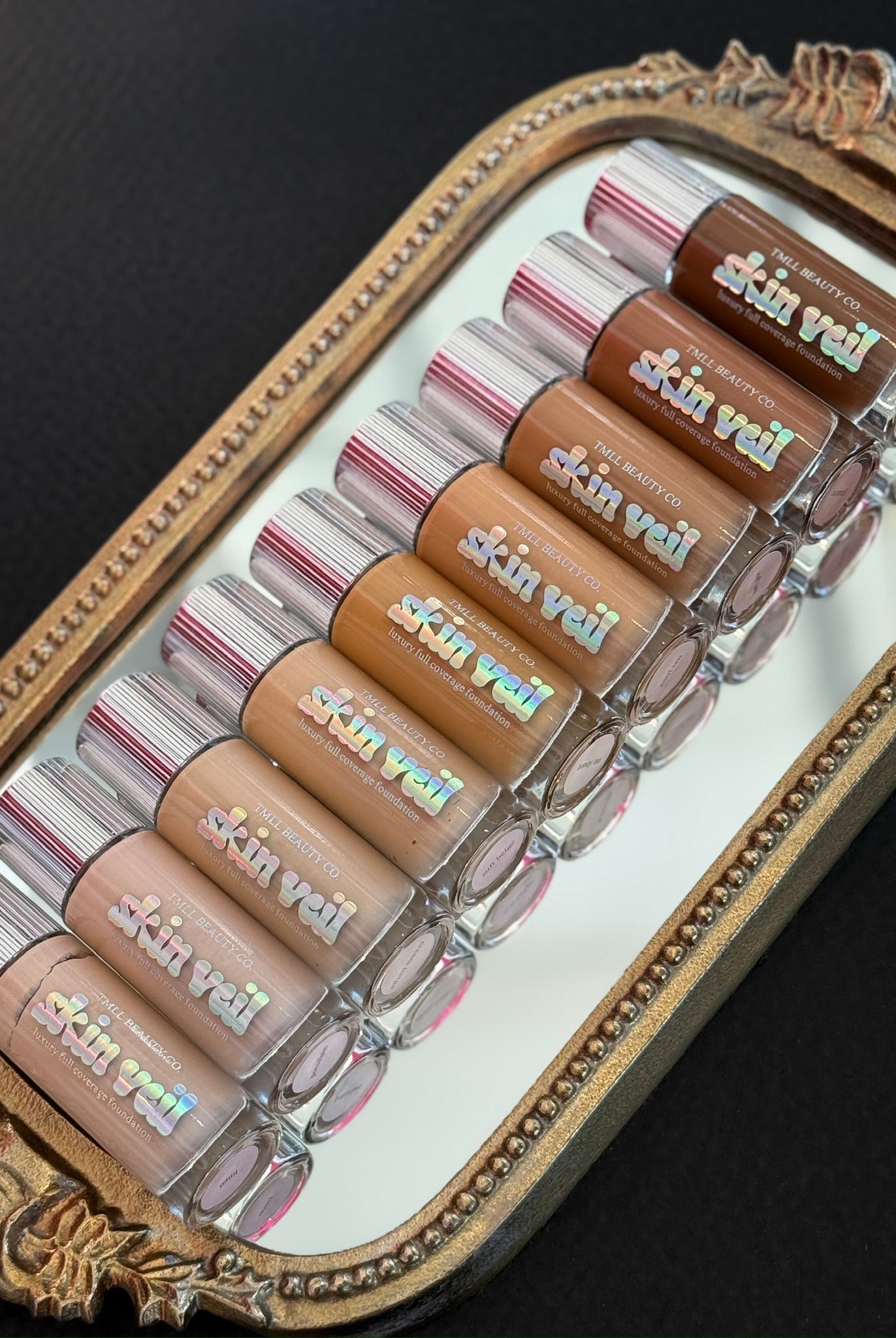 Skin Veil Luxury Full Coverage Foundation-250 - TMLL Beauty Co - Makeup-Dear Me Southern Boutique, located in DeRidder, Louisiana