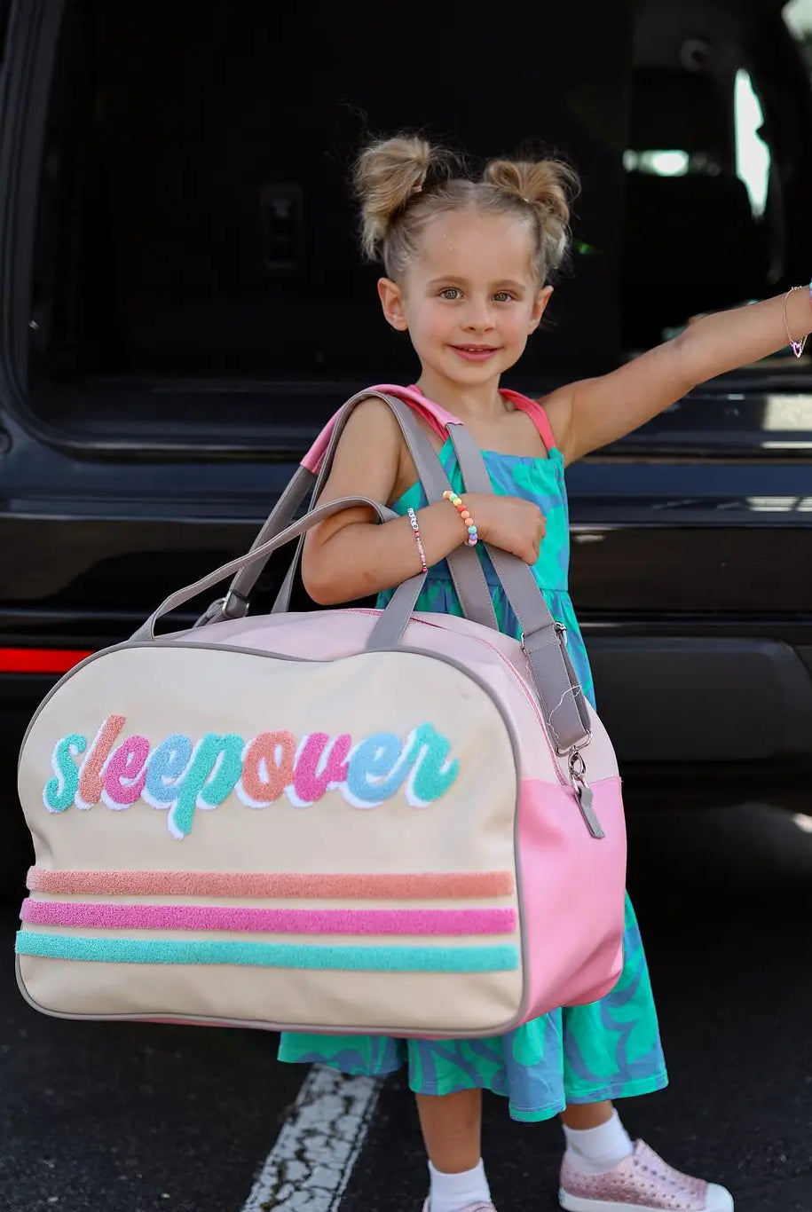 Sleepover Jadelynn Brooke Duffel-JAG Duffle Bags-Dear Me Southern Boutique, located in DeRidder, Louisiana
