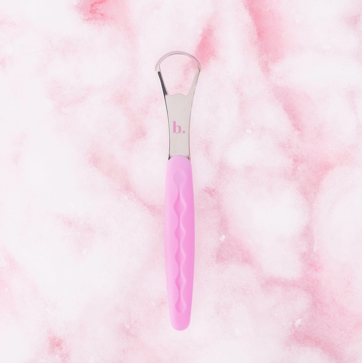 Stainless Steel Tongue Scraper by Beaut-Beauty-Dear Me Southern Boutique, located in DeRidder, Louisiana