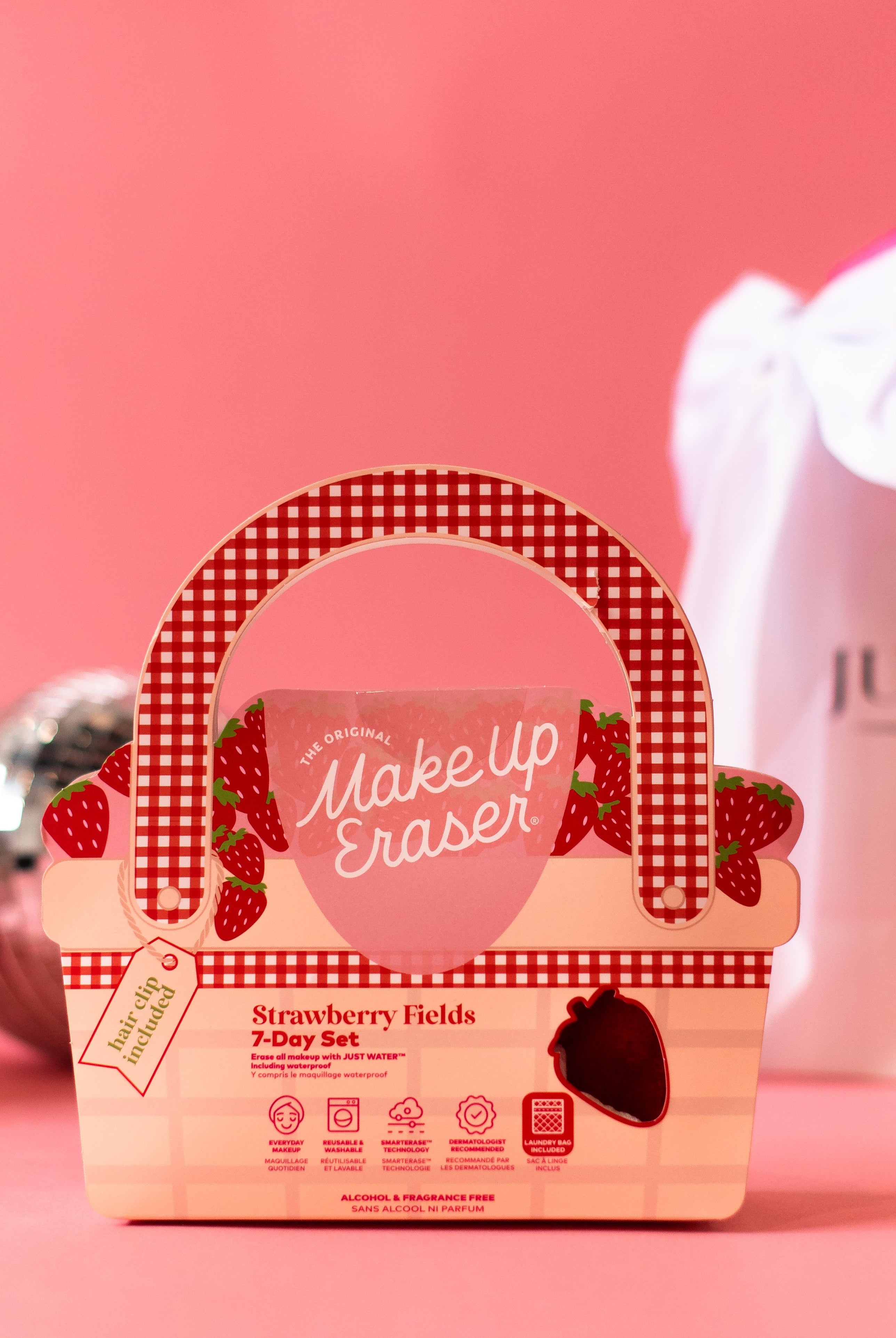 Strawberry Fields 7-Day Set Makeup Eraser-Skin Care-Dear Me Southern Boutique, located in DeRidder, Louisiana