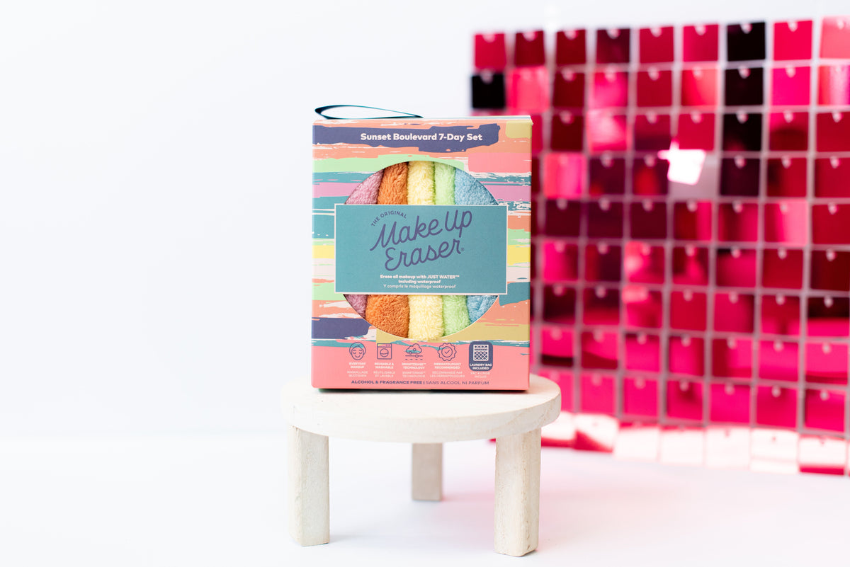 Sunset Boulevard 7-Day Set Makeup Eraser-Health/Beauty-Dear Me Southern Boutique, located in DeRidder, Louisiana