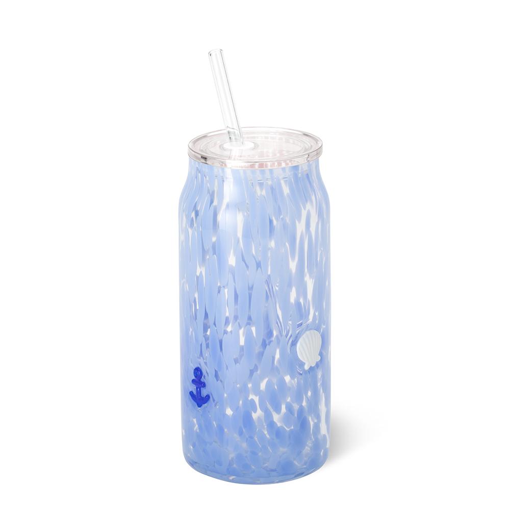 Swig Shoreline Charm Glass 23oz-Drinkwear-Dear Me Southern Boutique, located in DeRidder, Louisiana
