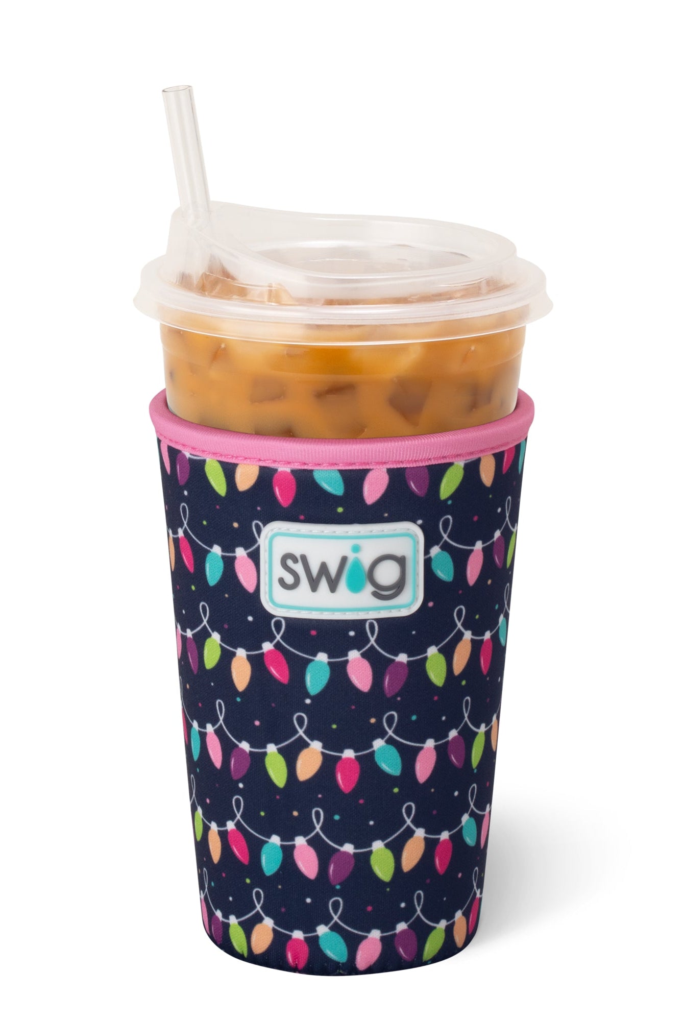 Tacky Lights Iced Cup Coolie-Travel Mugs-Dear Me Southern Boutique, located in DeRidder, Louisiana