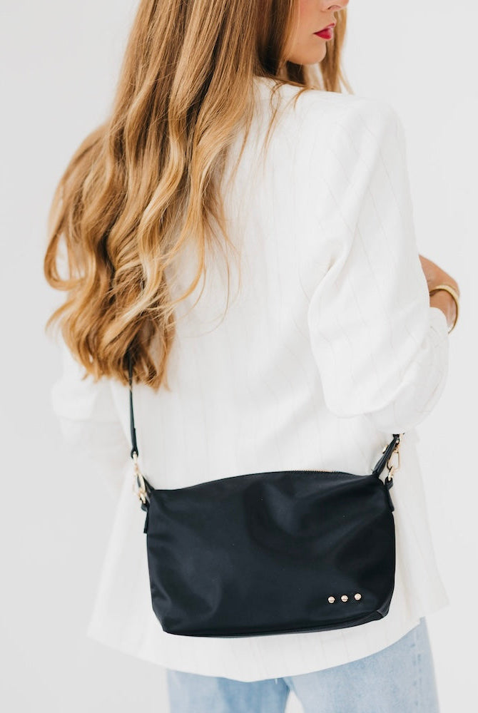 Taylor Nylon Slouchy Crossbody Bag-Presales-Dear Me Southern Boutique, located in DeRidder, Louisiana